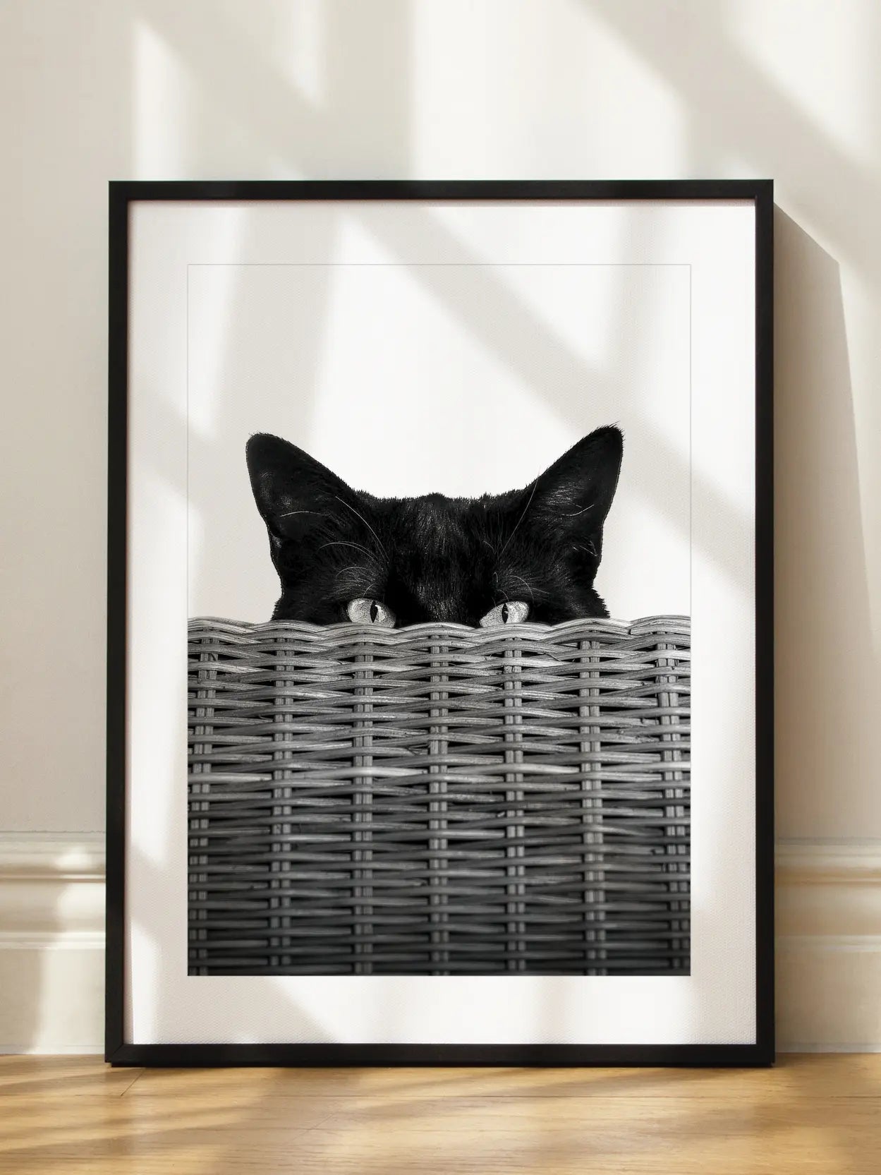 Curious Cat No2 Poster