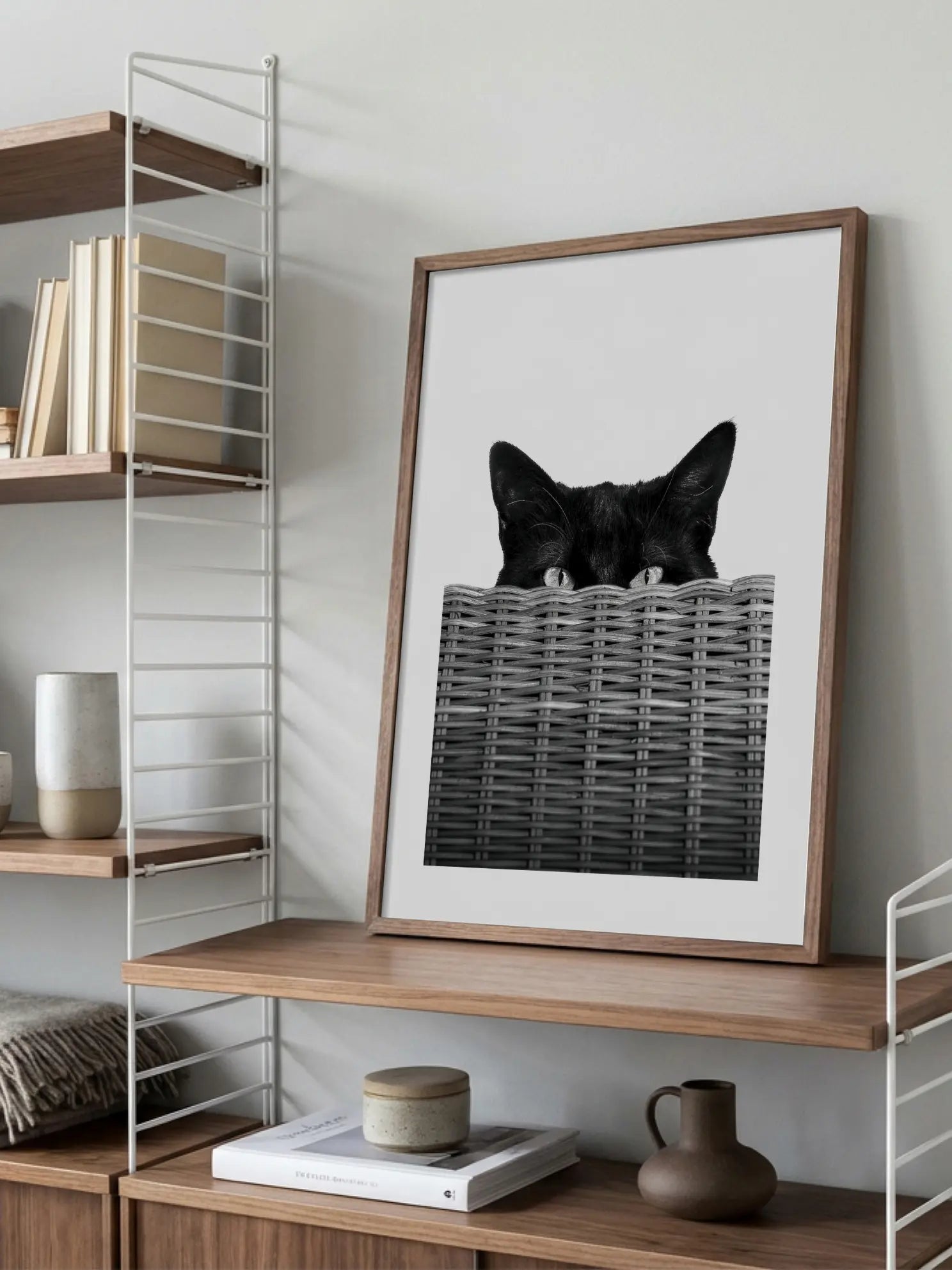 Curious Cat No2 Poster