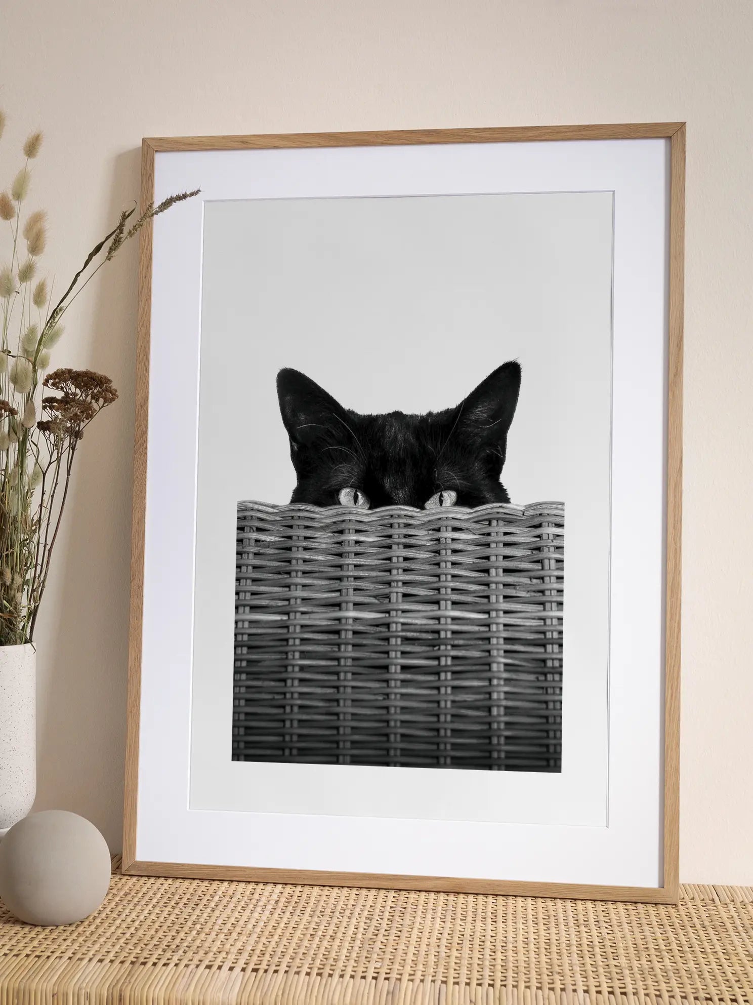Curious Cat No2 Poster