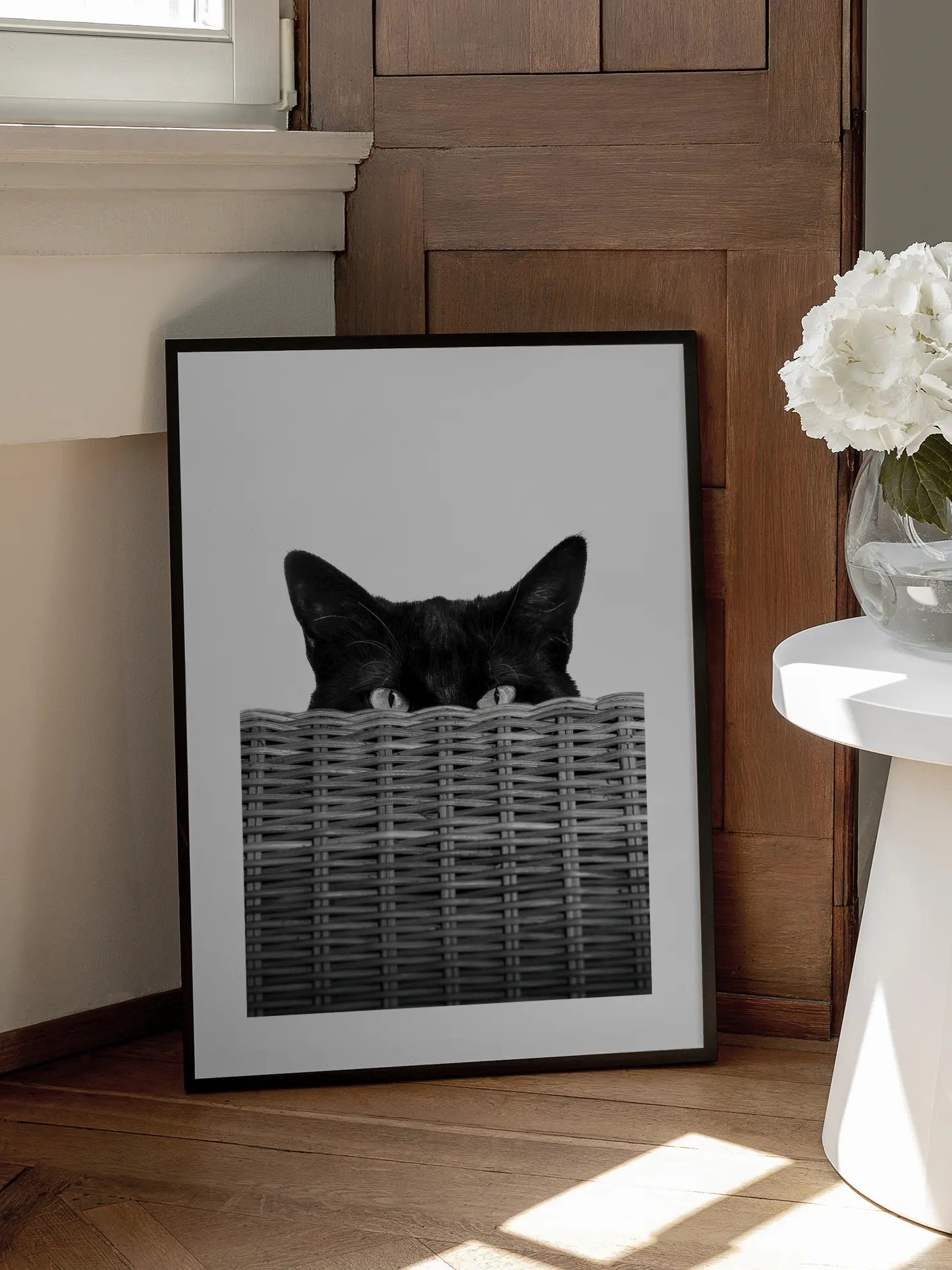 Curious Cat No2 Poster