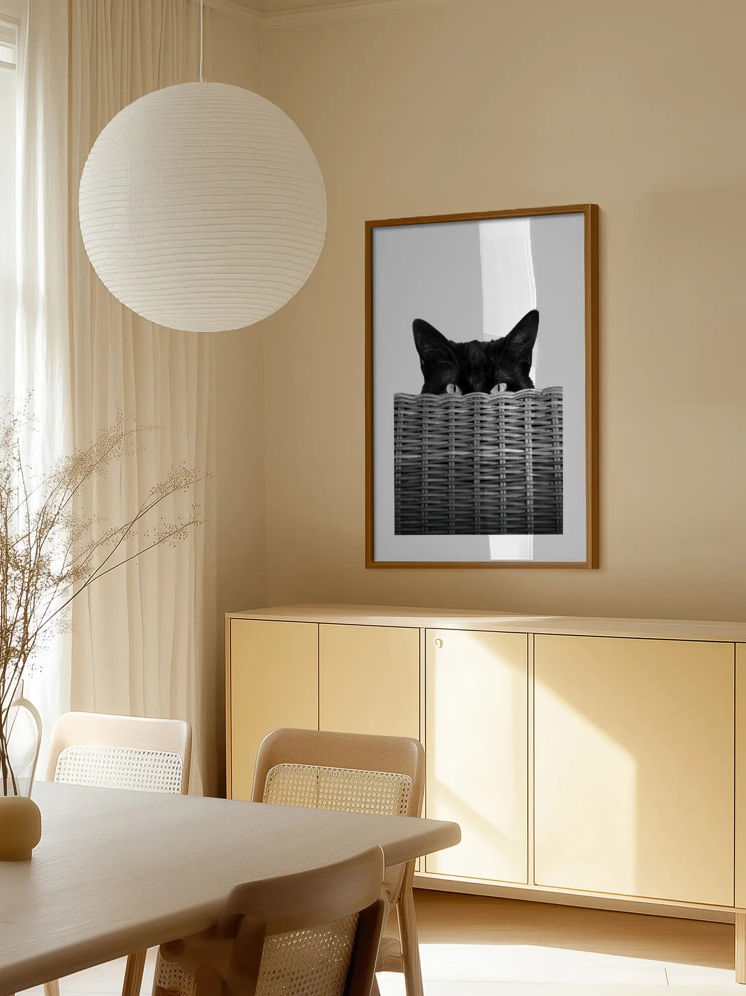 Curious Cat No2 Poster