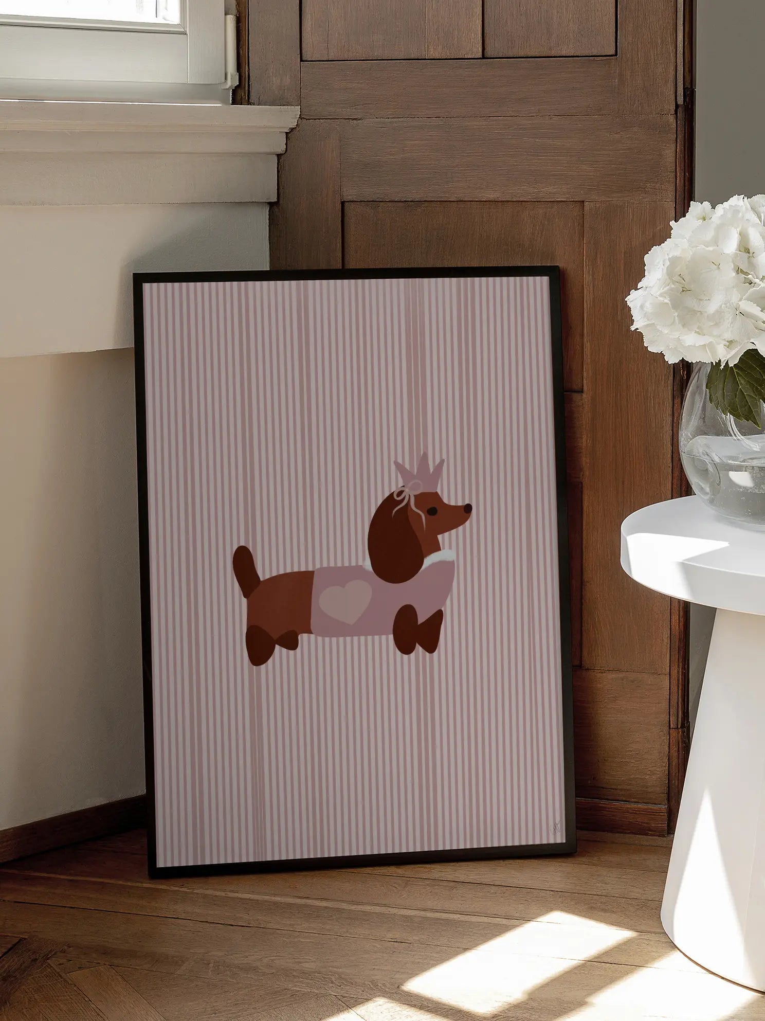 Dachshund Princess Poster