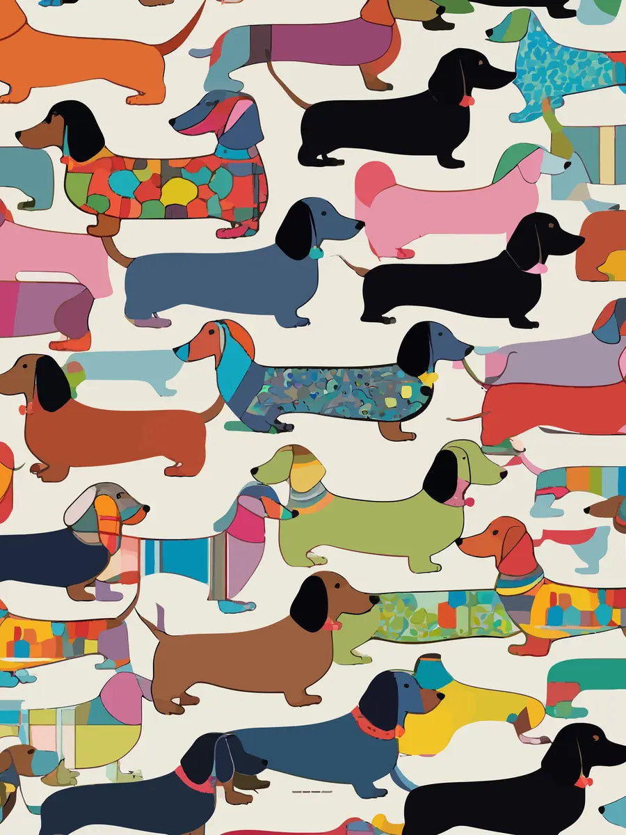 Dachshunds Poster
