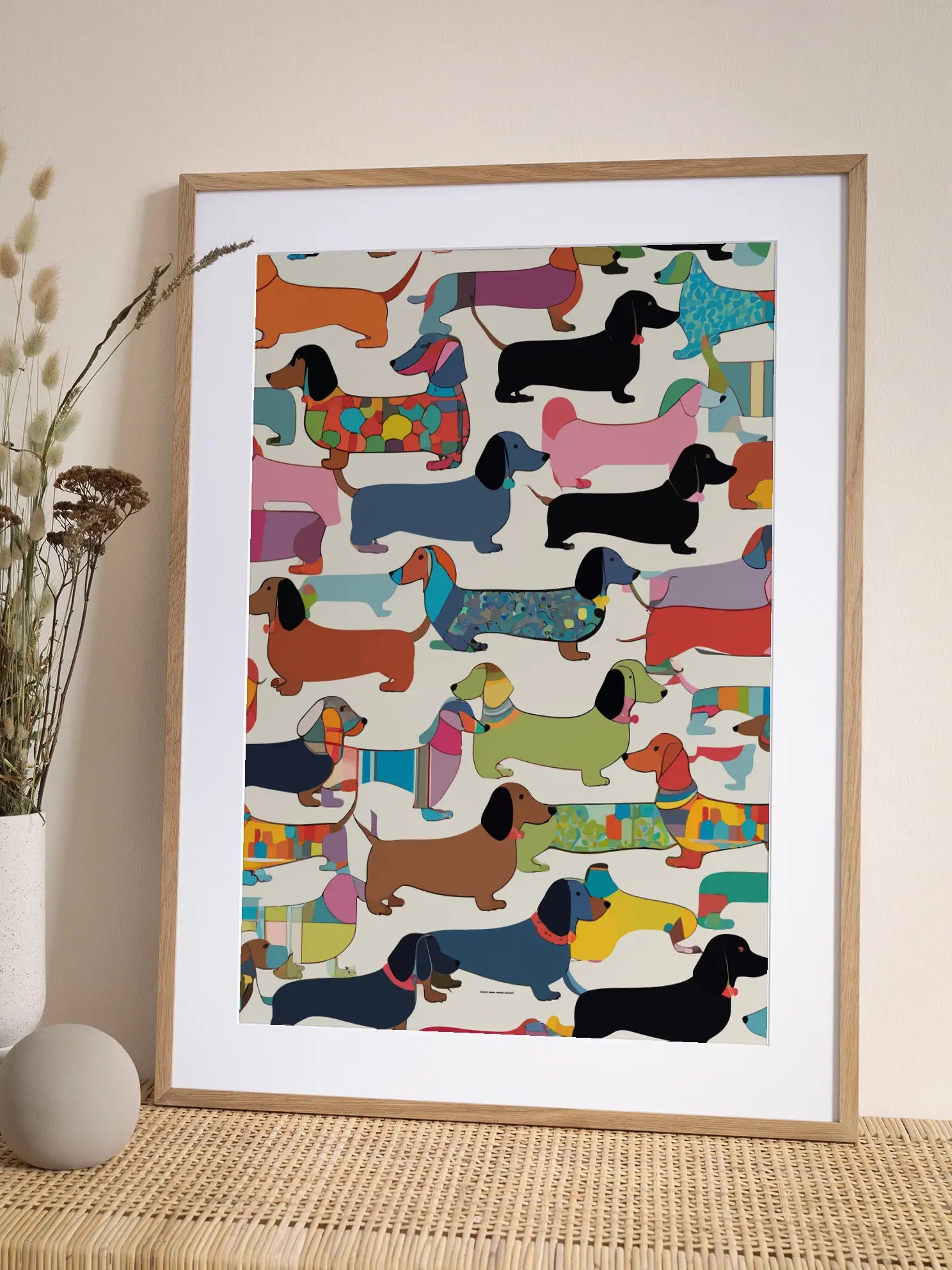 Dachshunds Poster