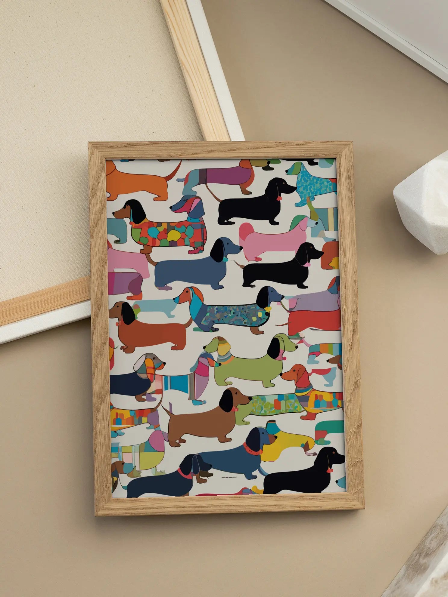 Dachshunds Poster