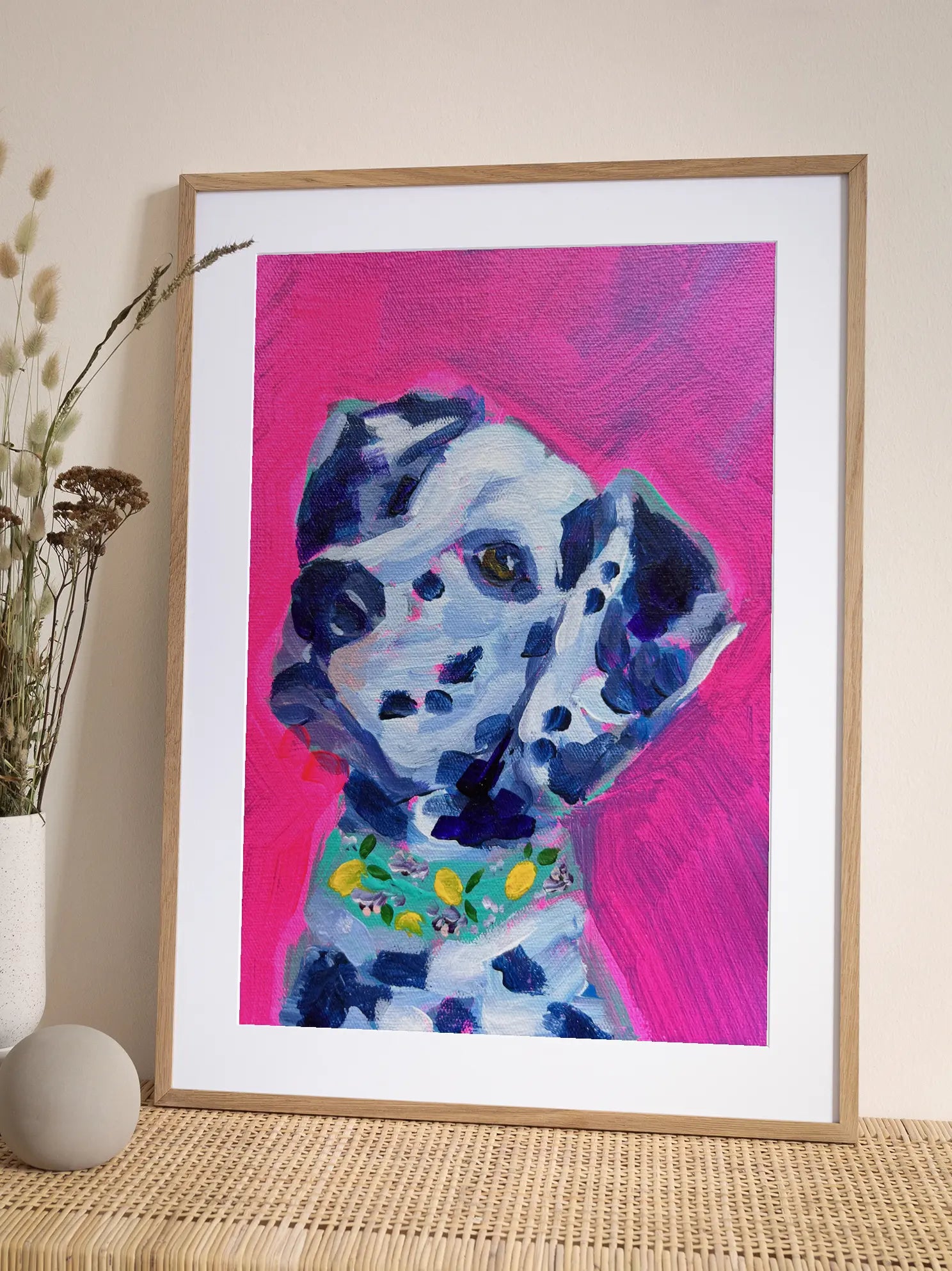 Dalmatian Dog Poster