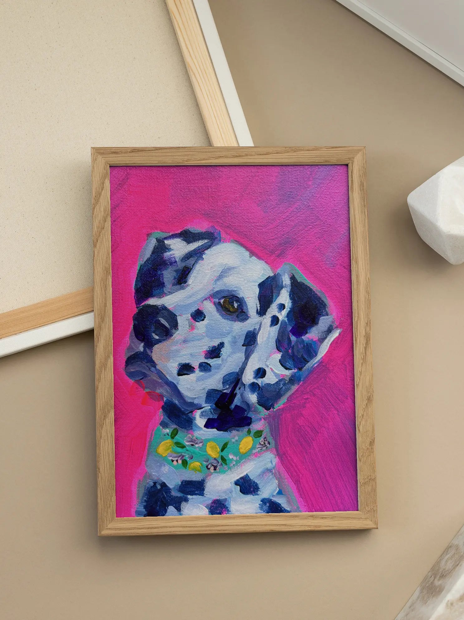 Dalmatian Dog Poster