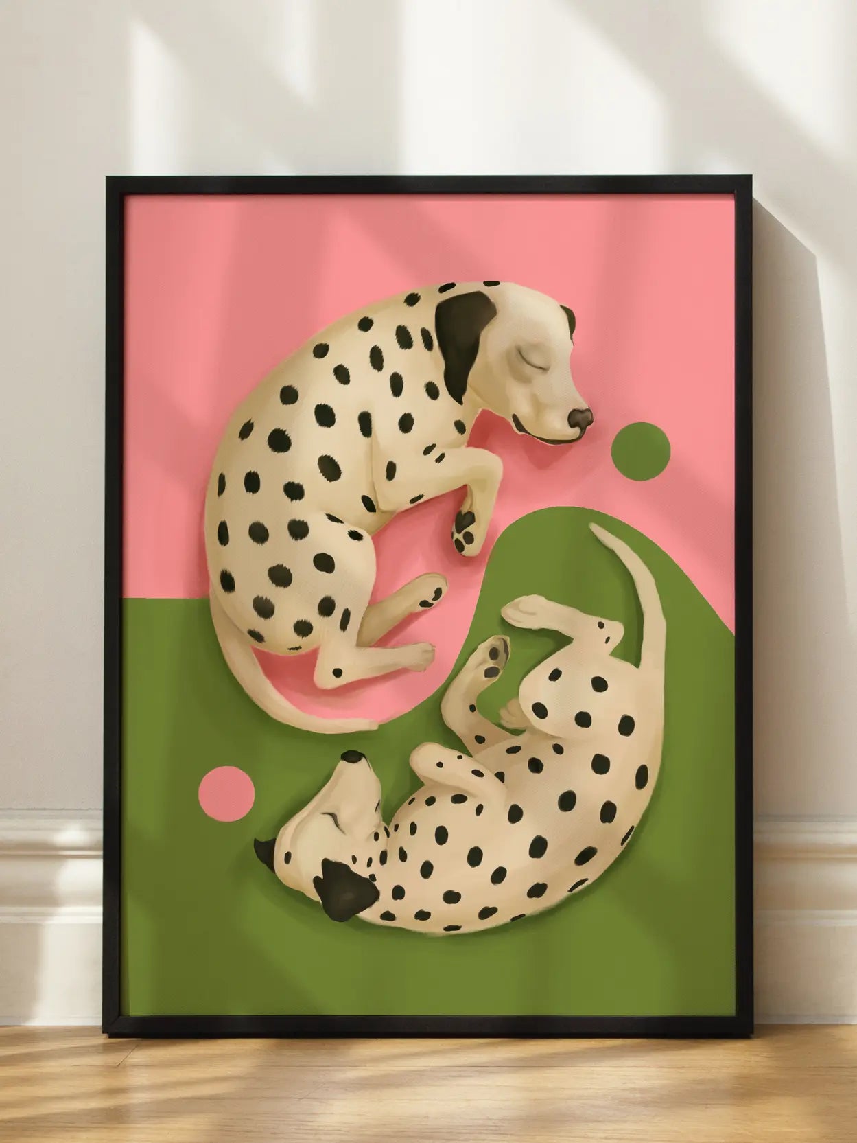Dalmatian Dream Poster
