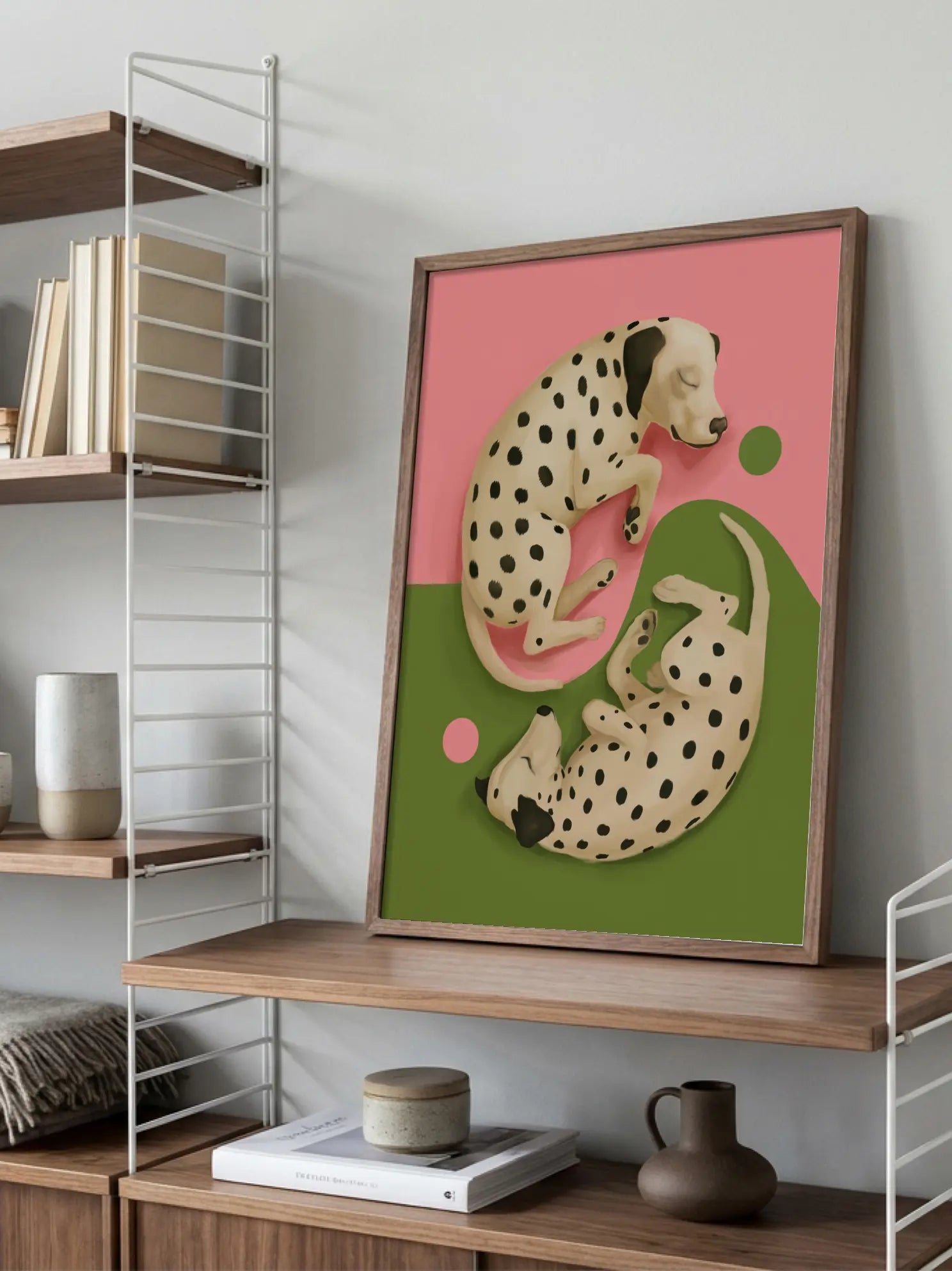 Dalmatian Dream Poster