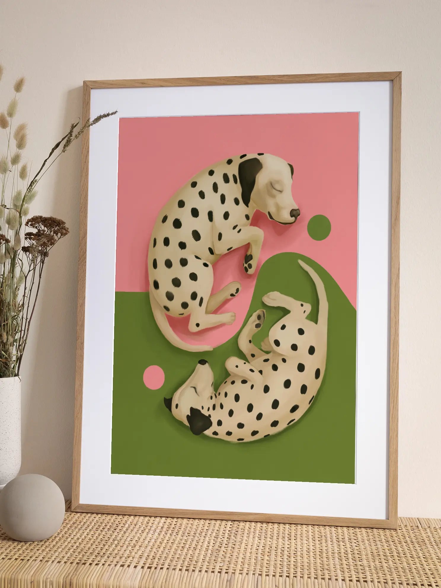 Dalmatian Dream Poster