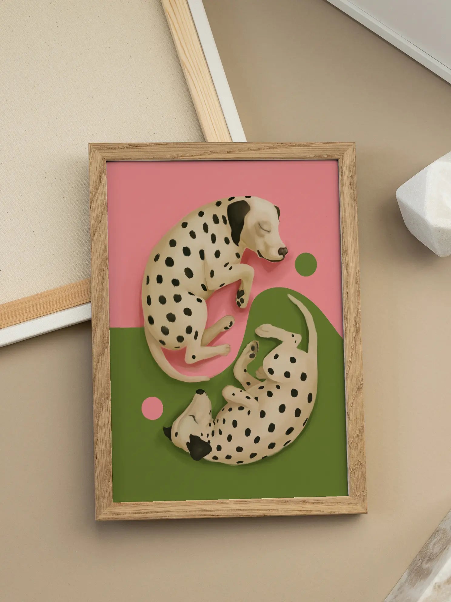Dalmatian Dream Poster