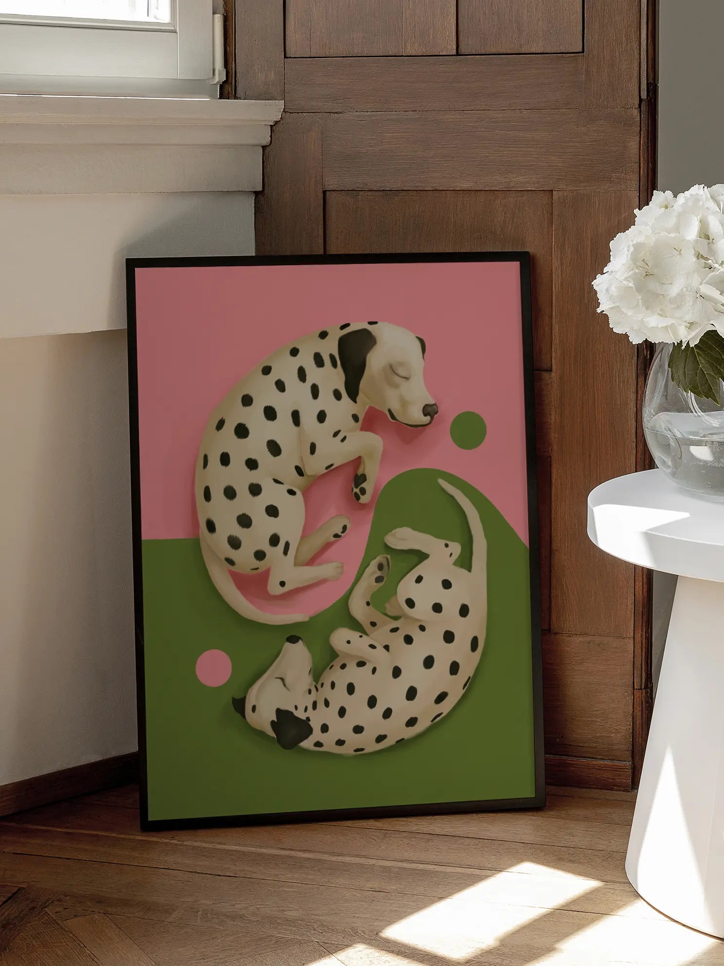 Dalmatian Dream Poster