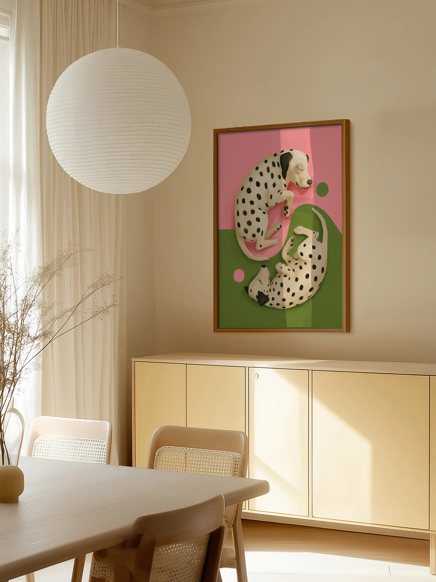 Dalmatian Dream Poster