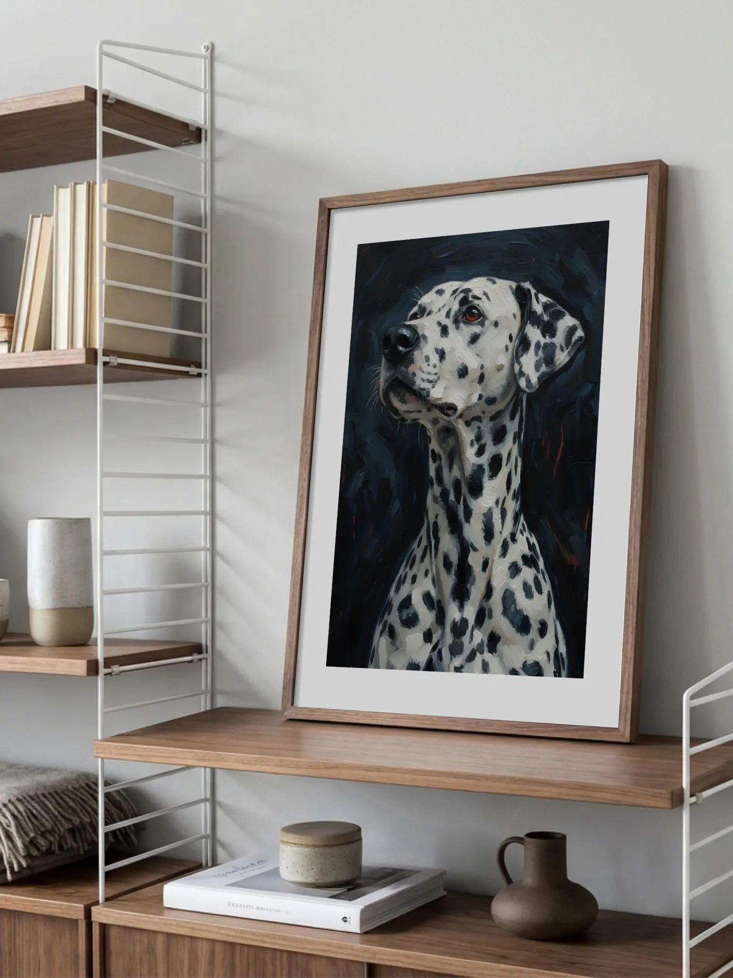 Dalmatian Portrait Poster