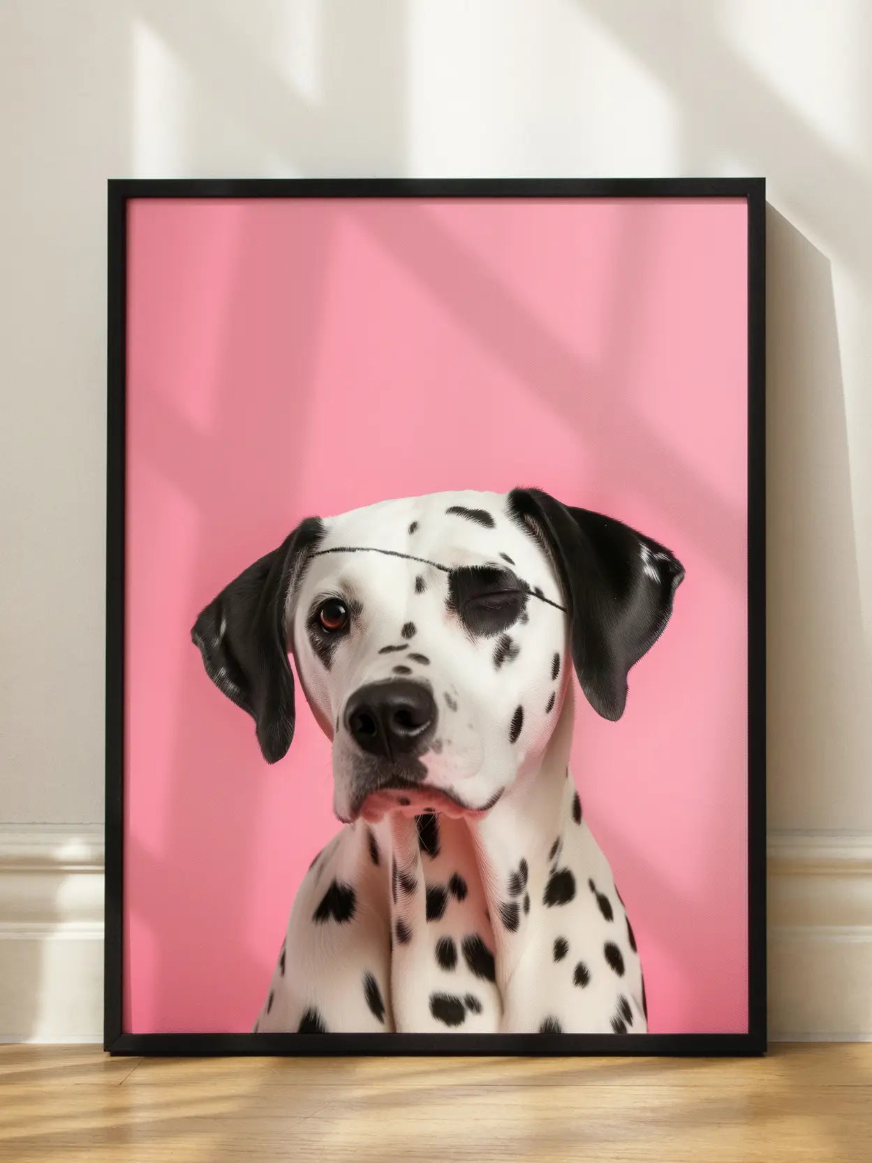 Dalmatian Wink Poster