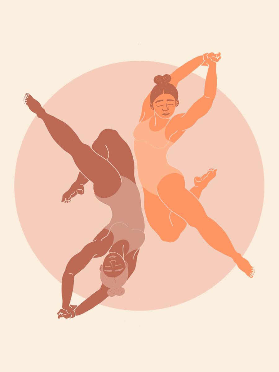 Dancers in Pink Poster