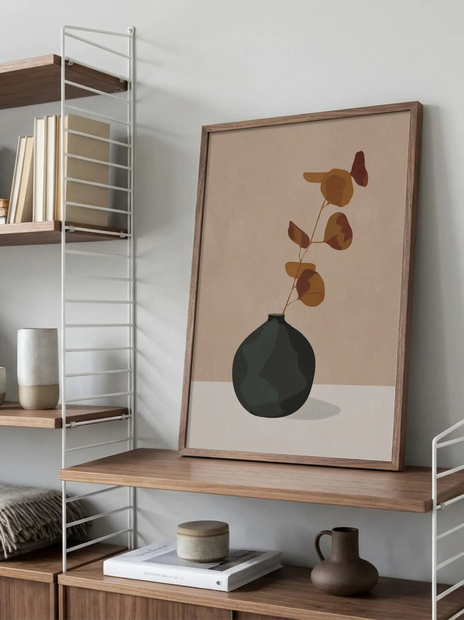 Dark Vase Poster