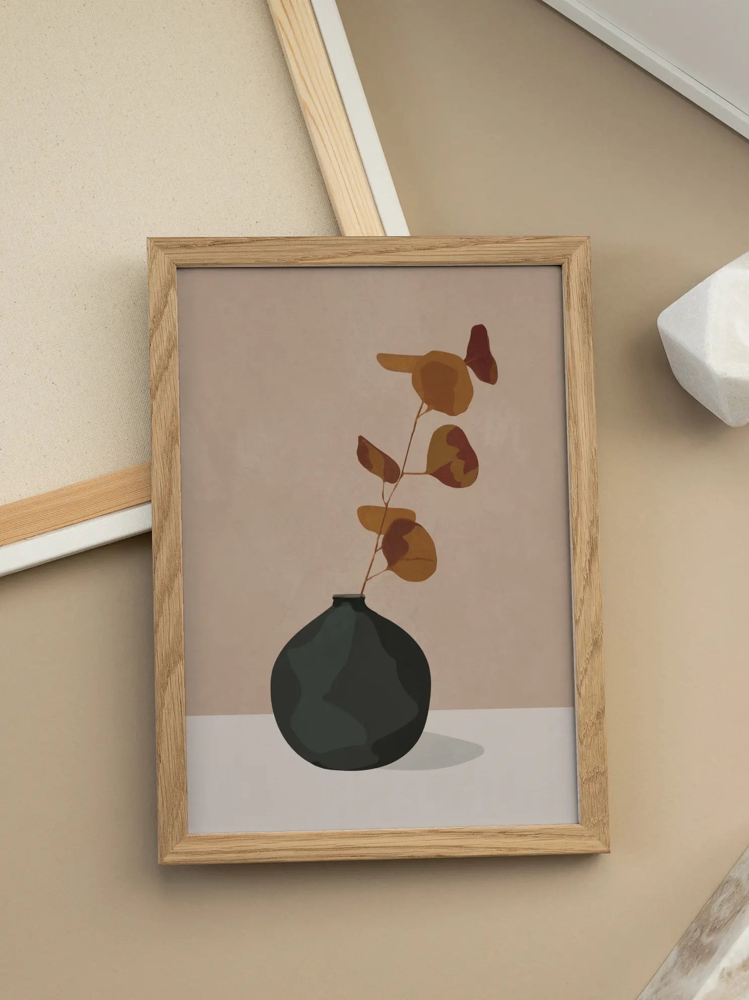 Dark Vase Poster