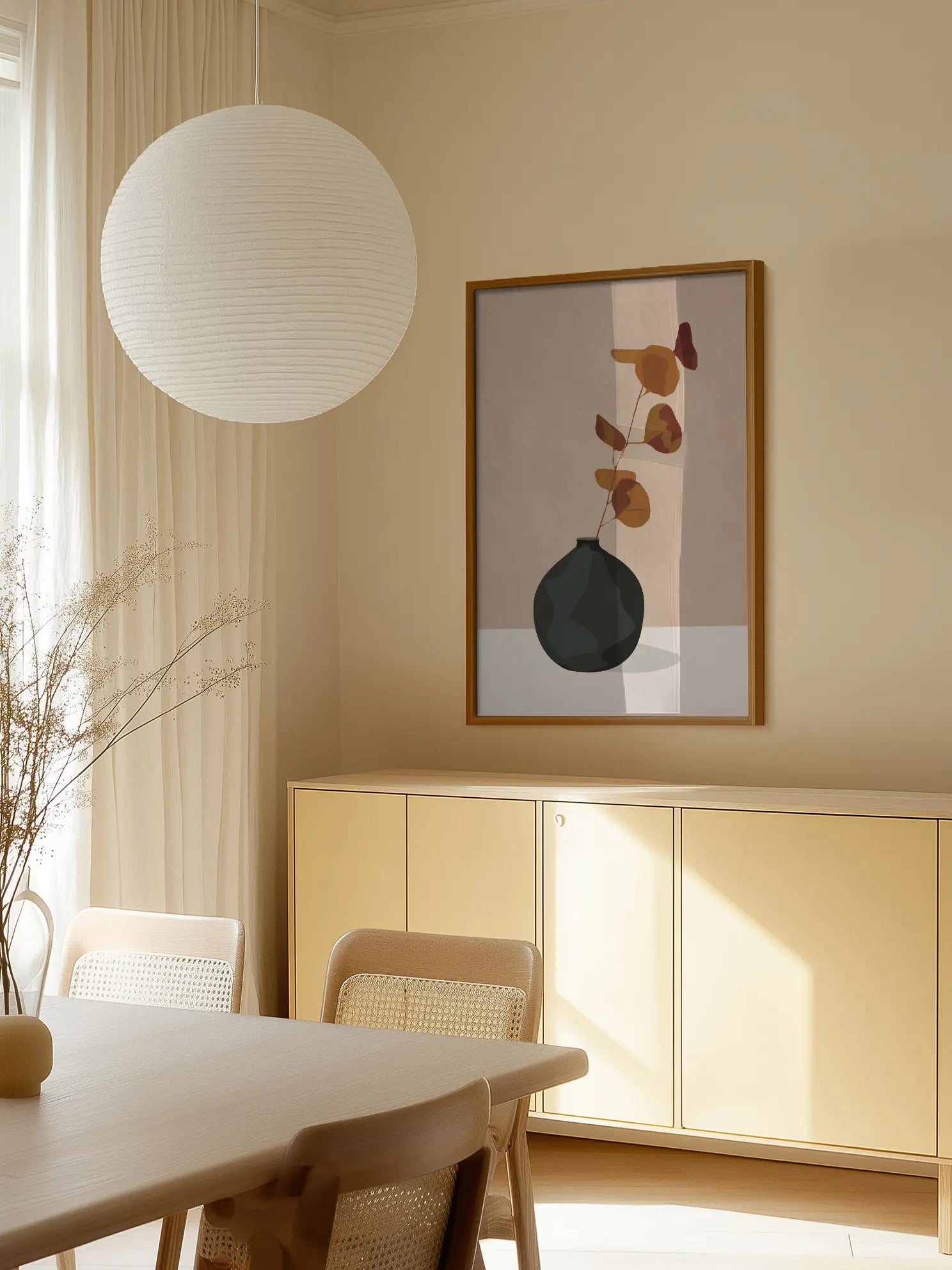 Dark Vase Poster