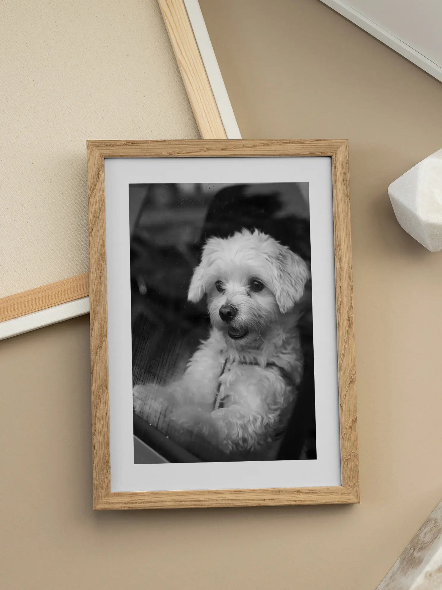 Dog in the Car Poster