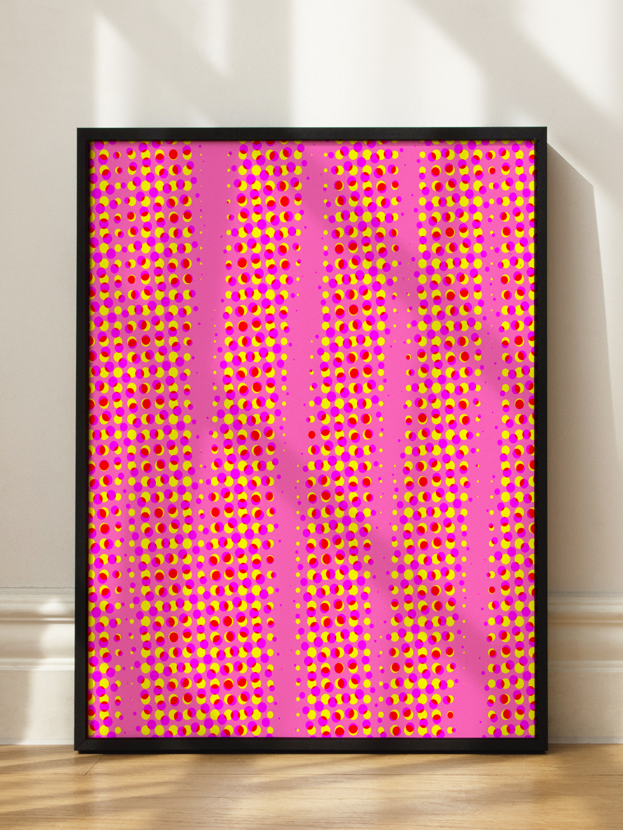 Dots on Pink