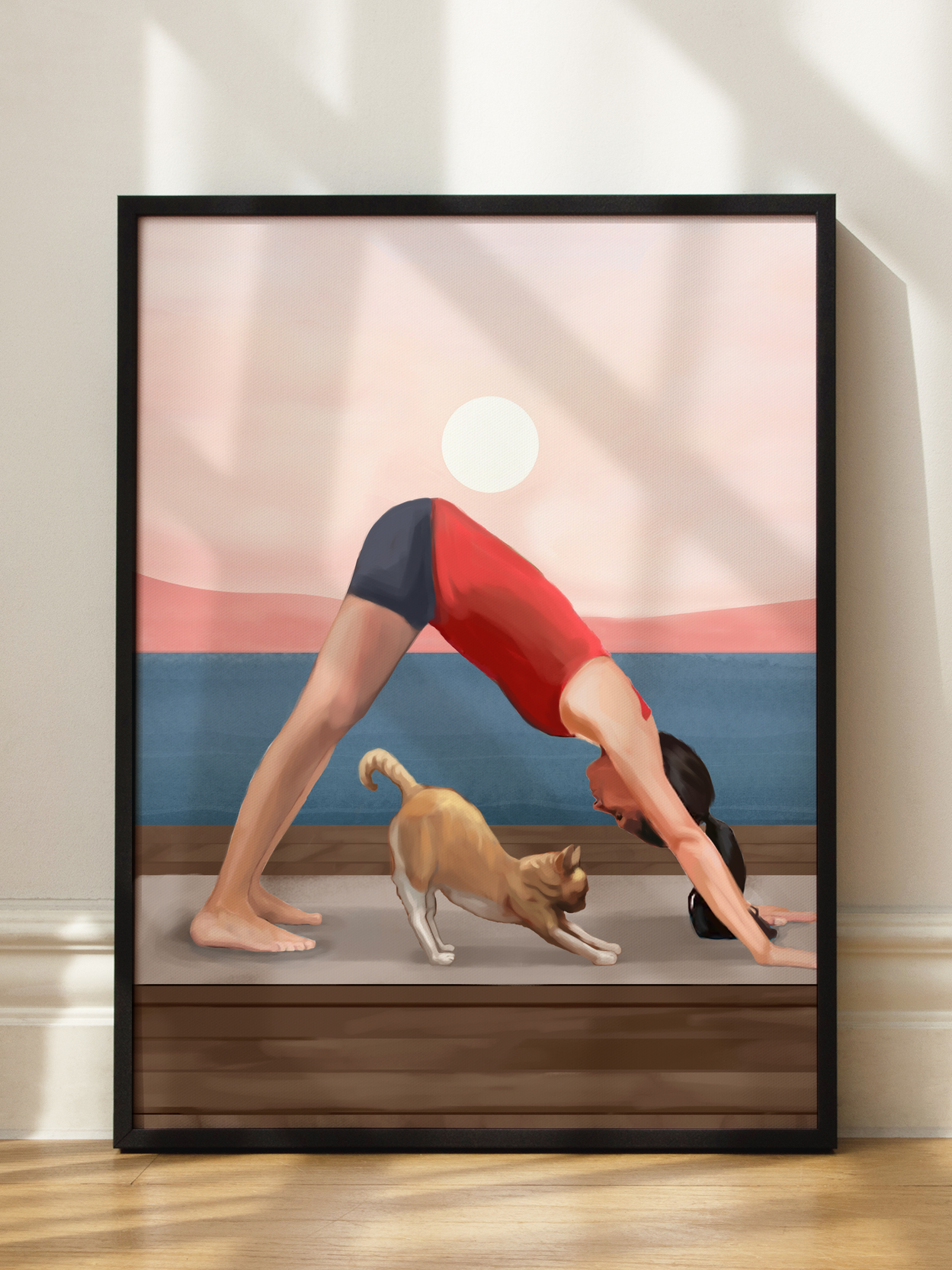 Downward Dog Poster