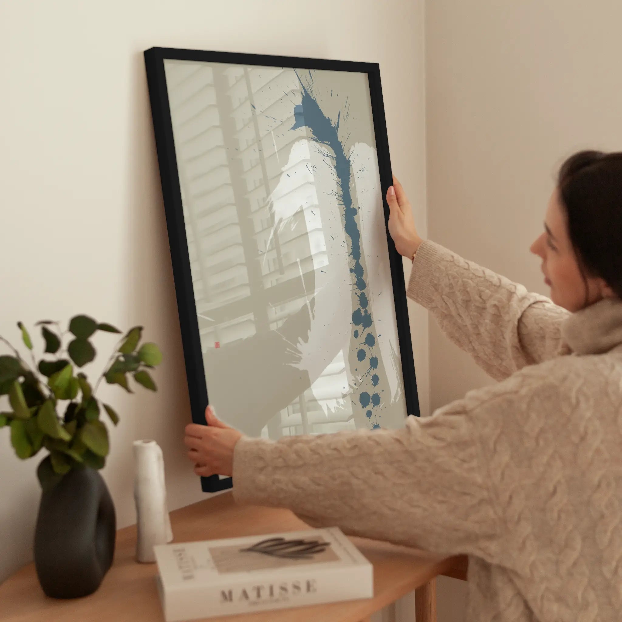 Dragon wird aufgehängt