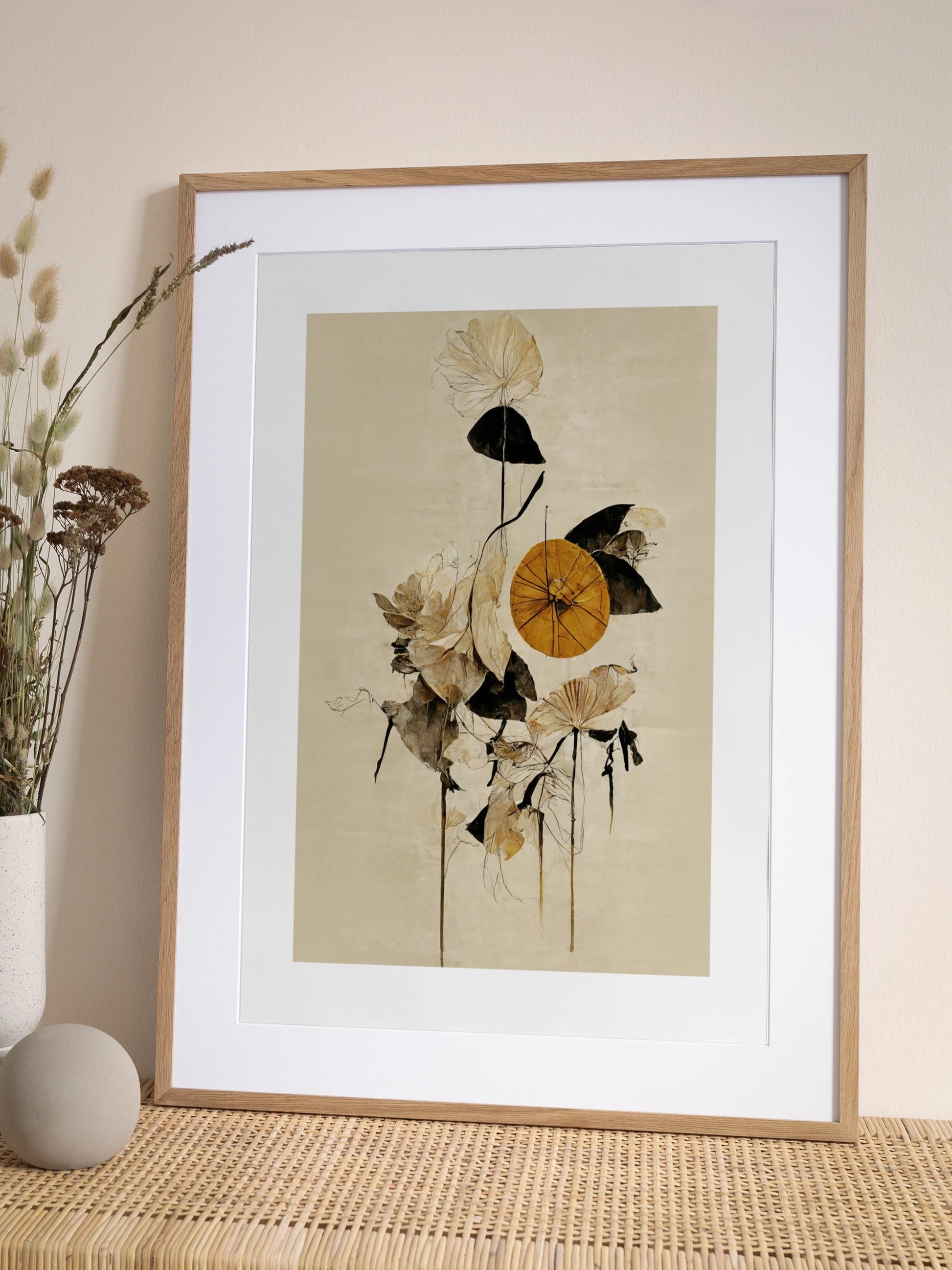Dried Floral Collection Poster