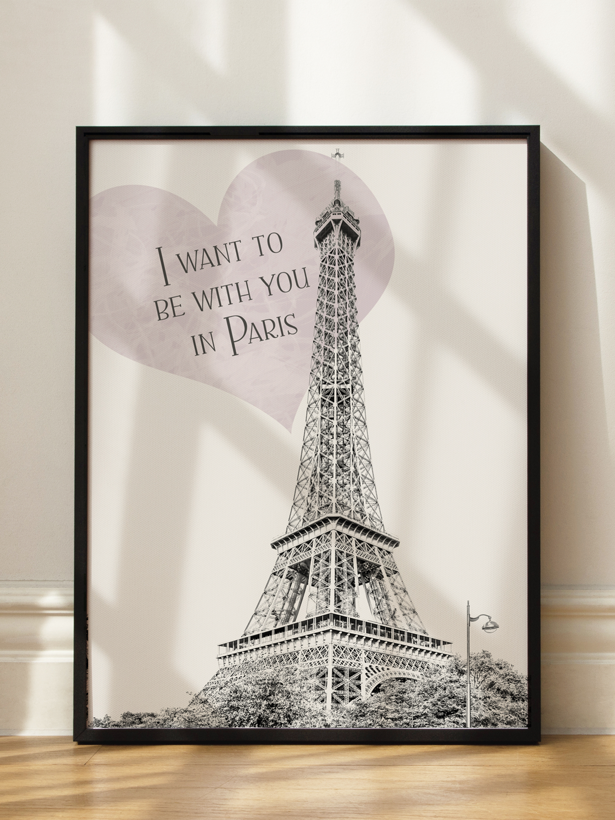 Eiffel Tower Heart