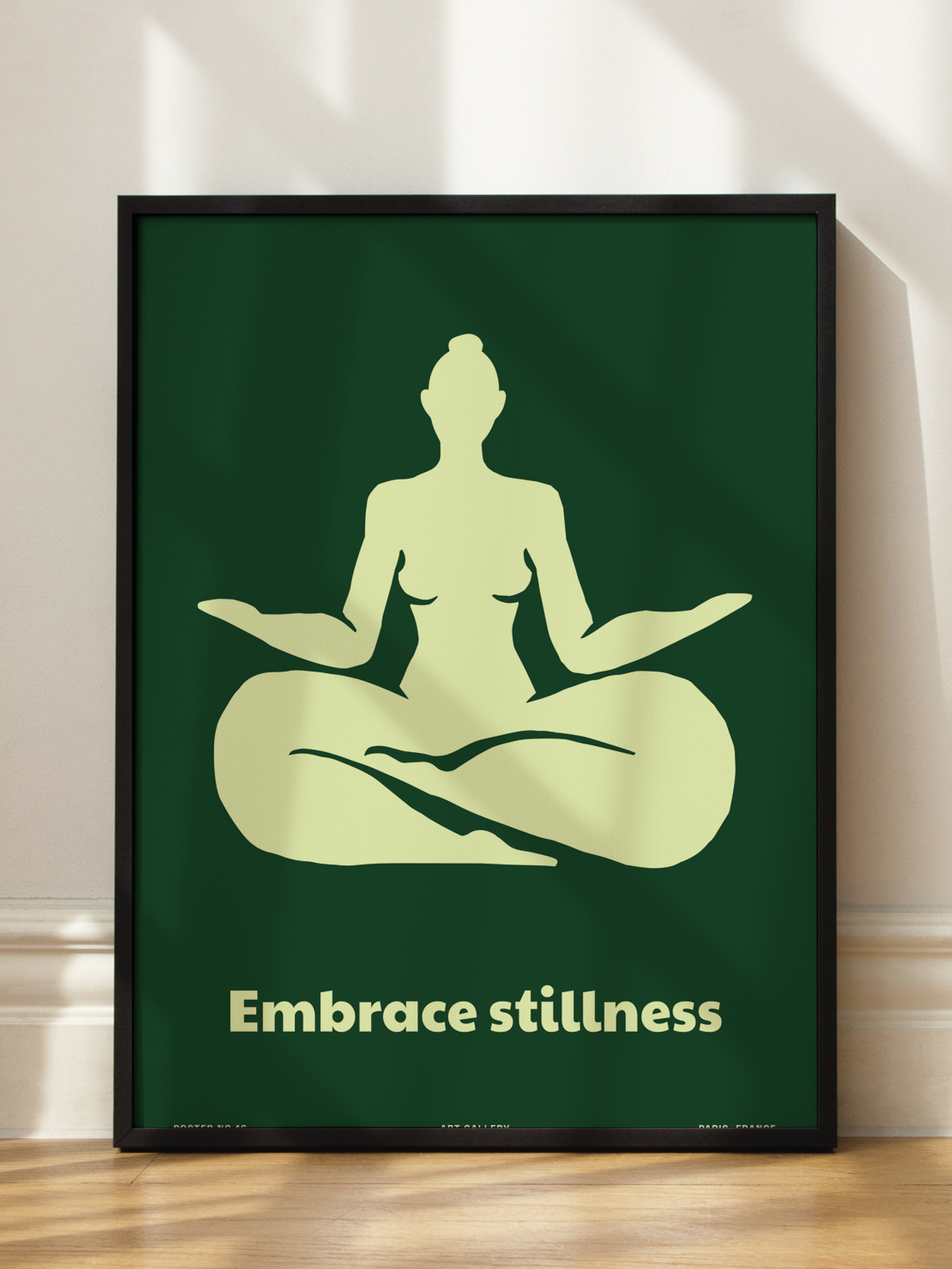 Embrace Stillness Poster