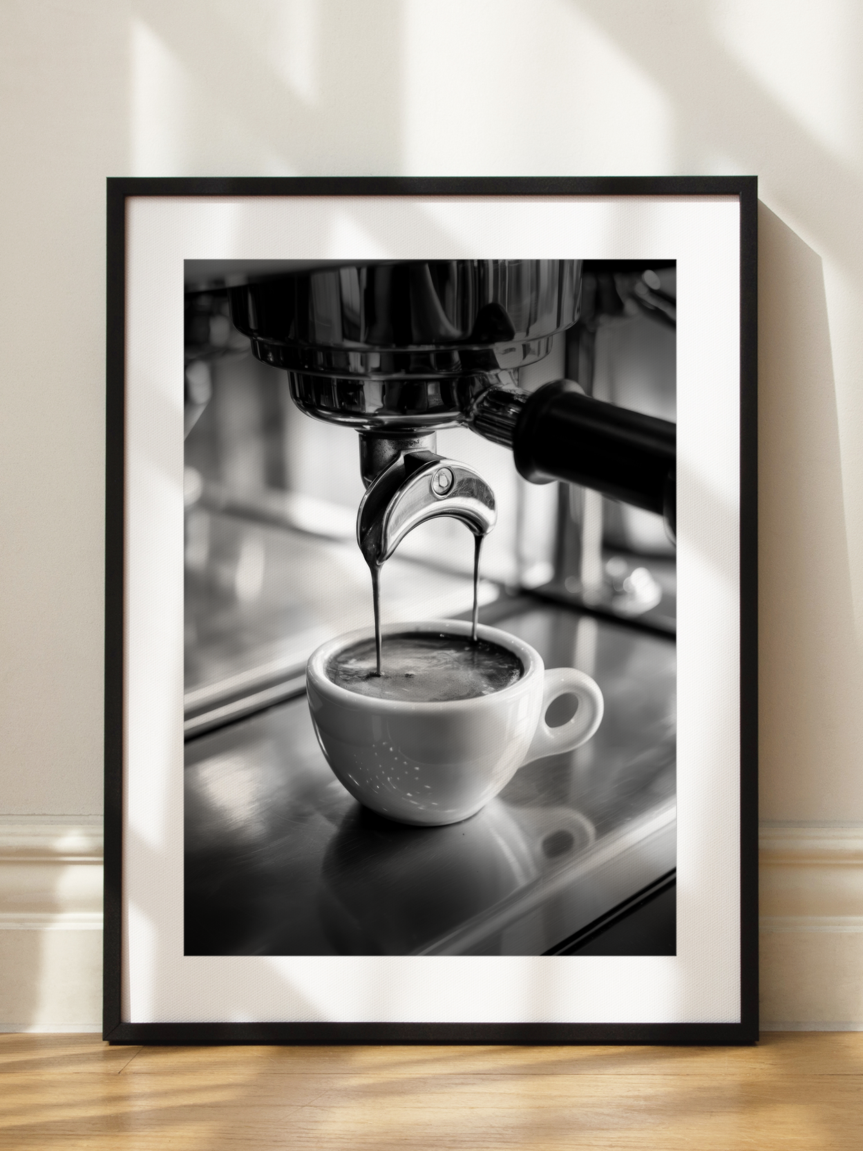 Espresso Brewing Poster
