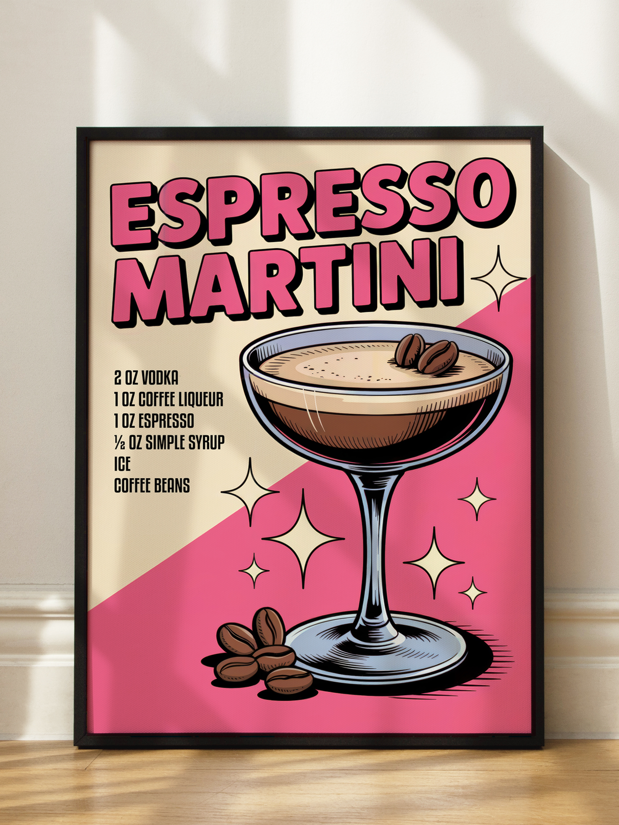 Espresso Martini Pop Art
