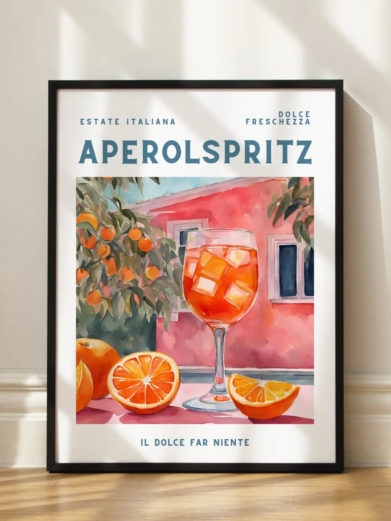 Estate Italiana Aperol Spritz Poster