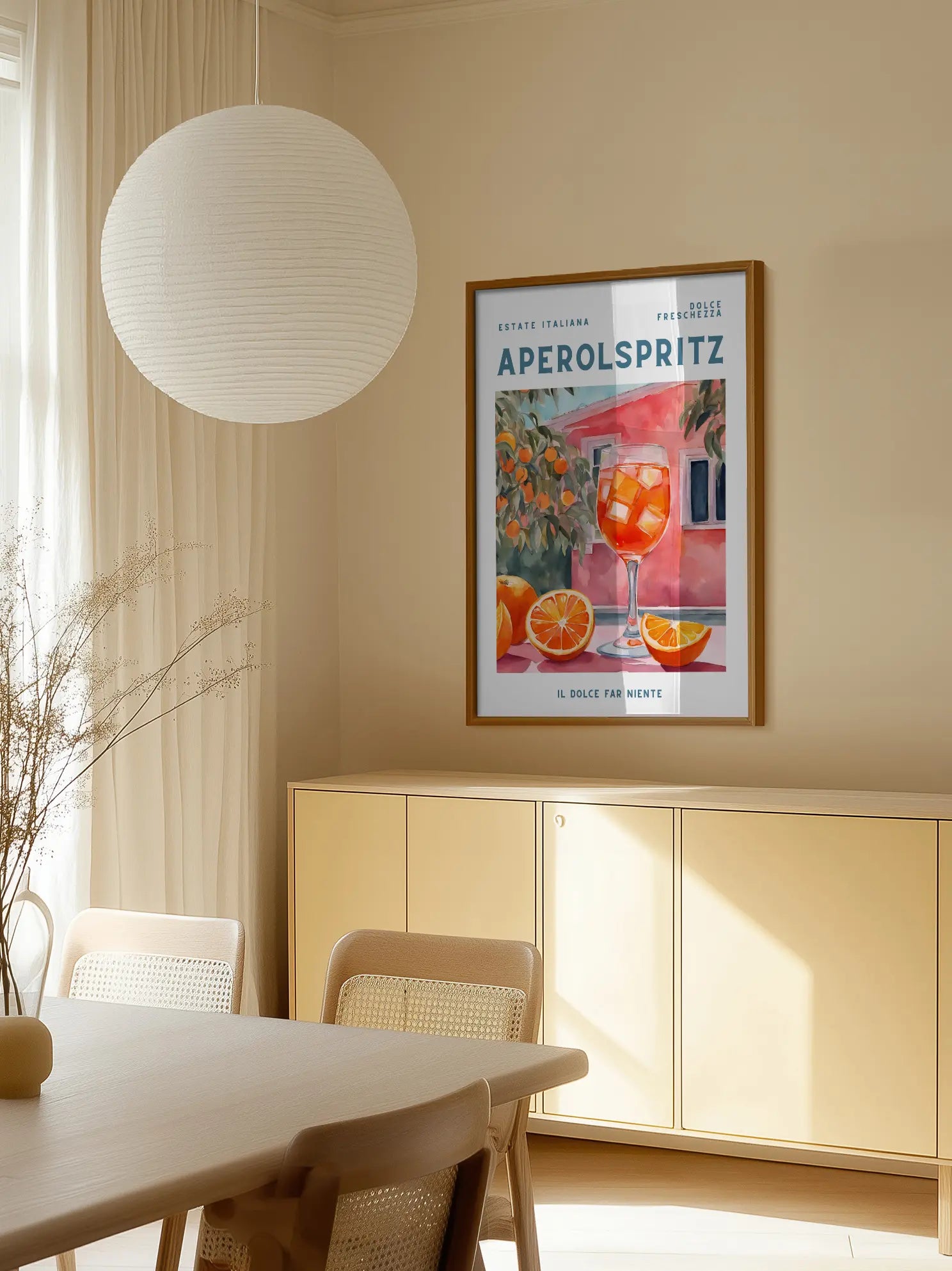 Estate Italiana Aperol Spritz Poster
