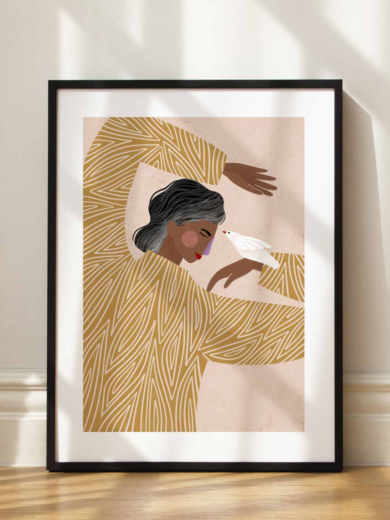 The Woman With a Bird