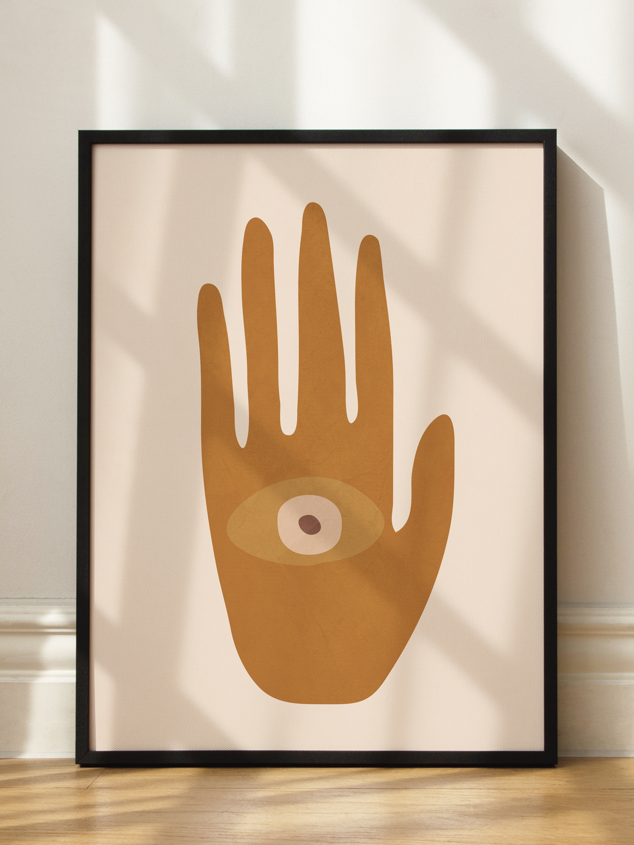 Eye in Hand Poster