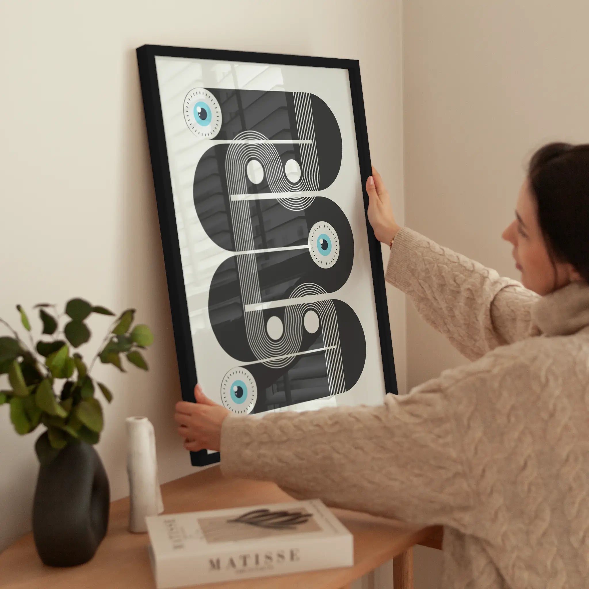 Eyes wird aufgehängt