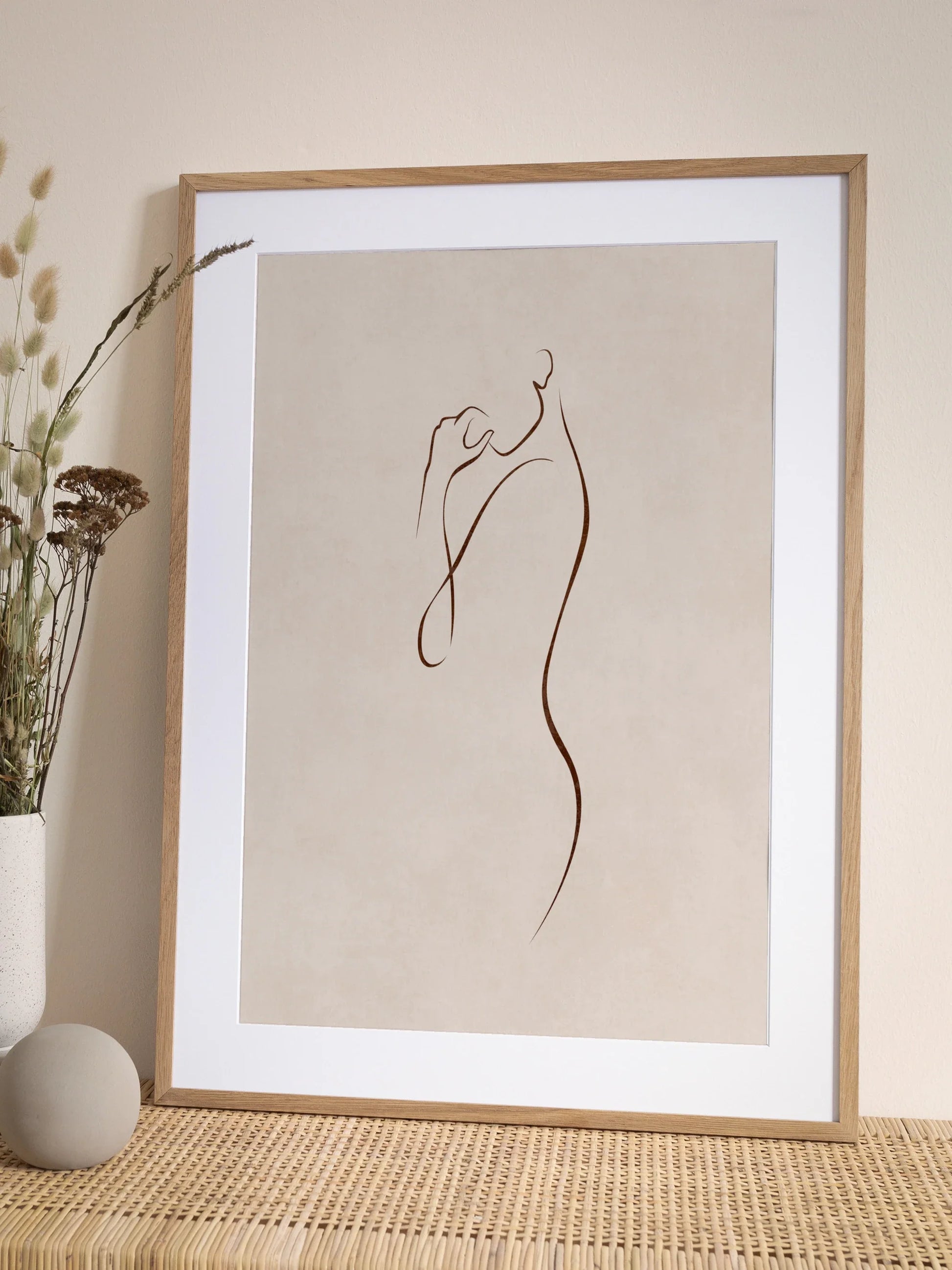 Female Lines Poster