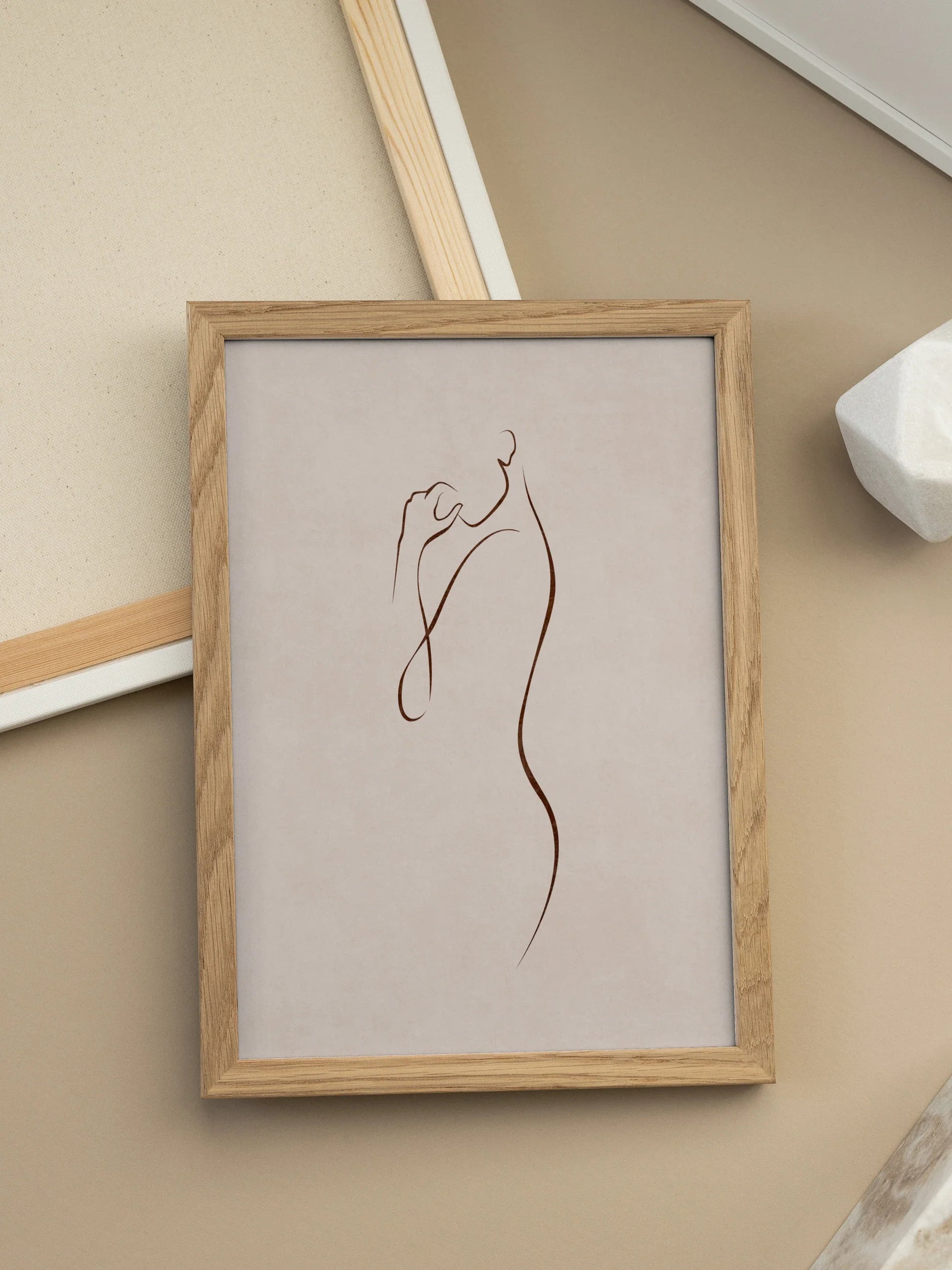 Female Lines Poster