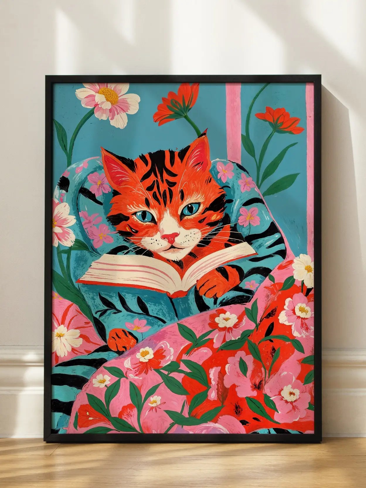 Floral Cat