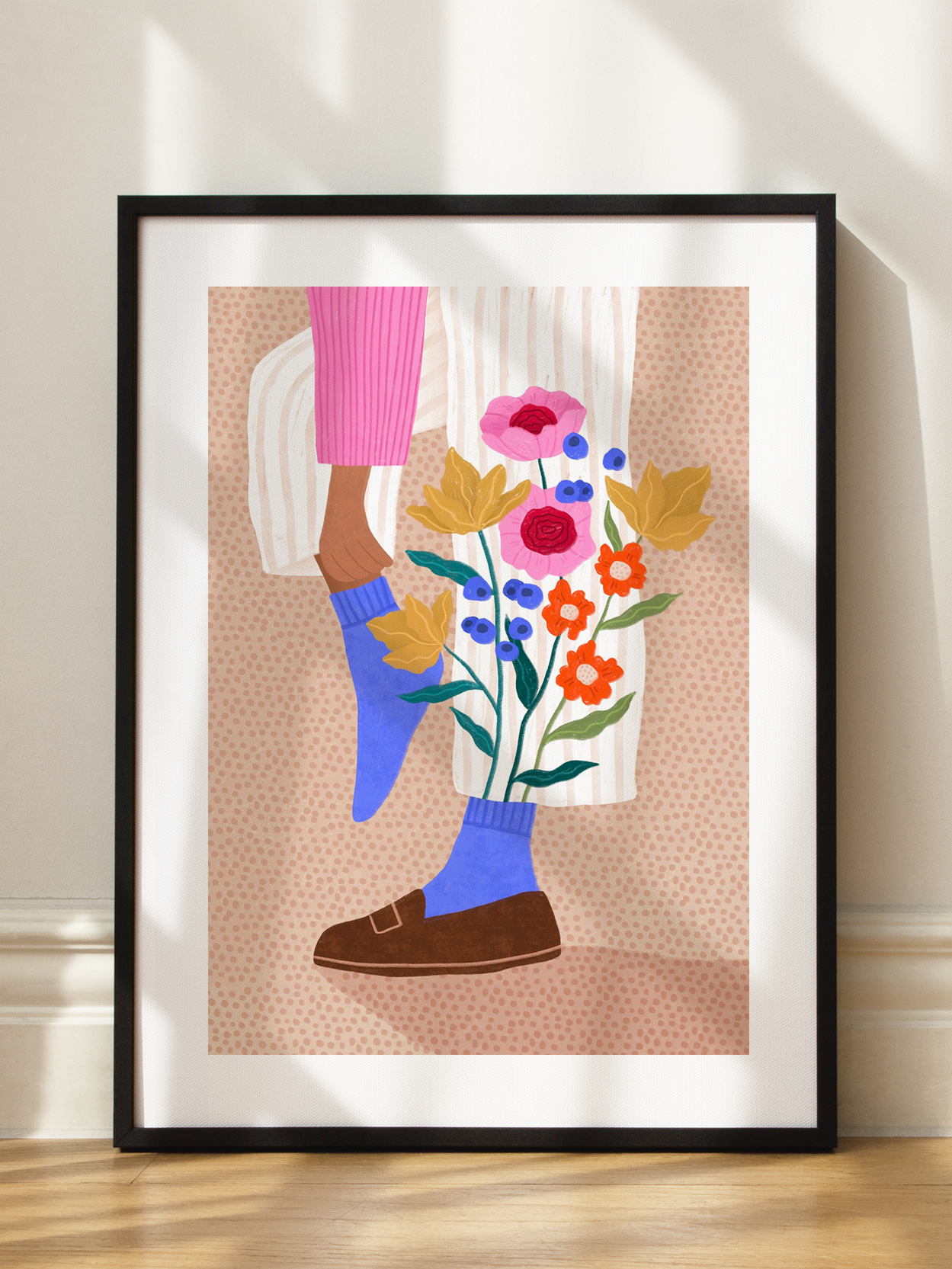 Floral Legs