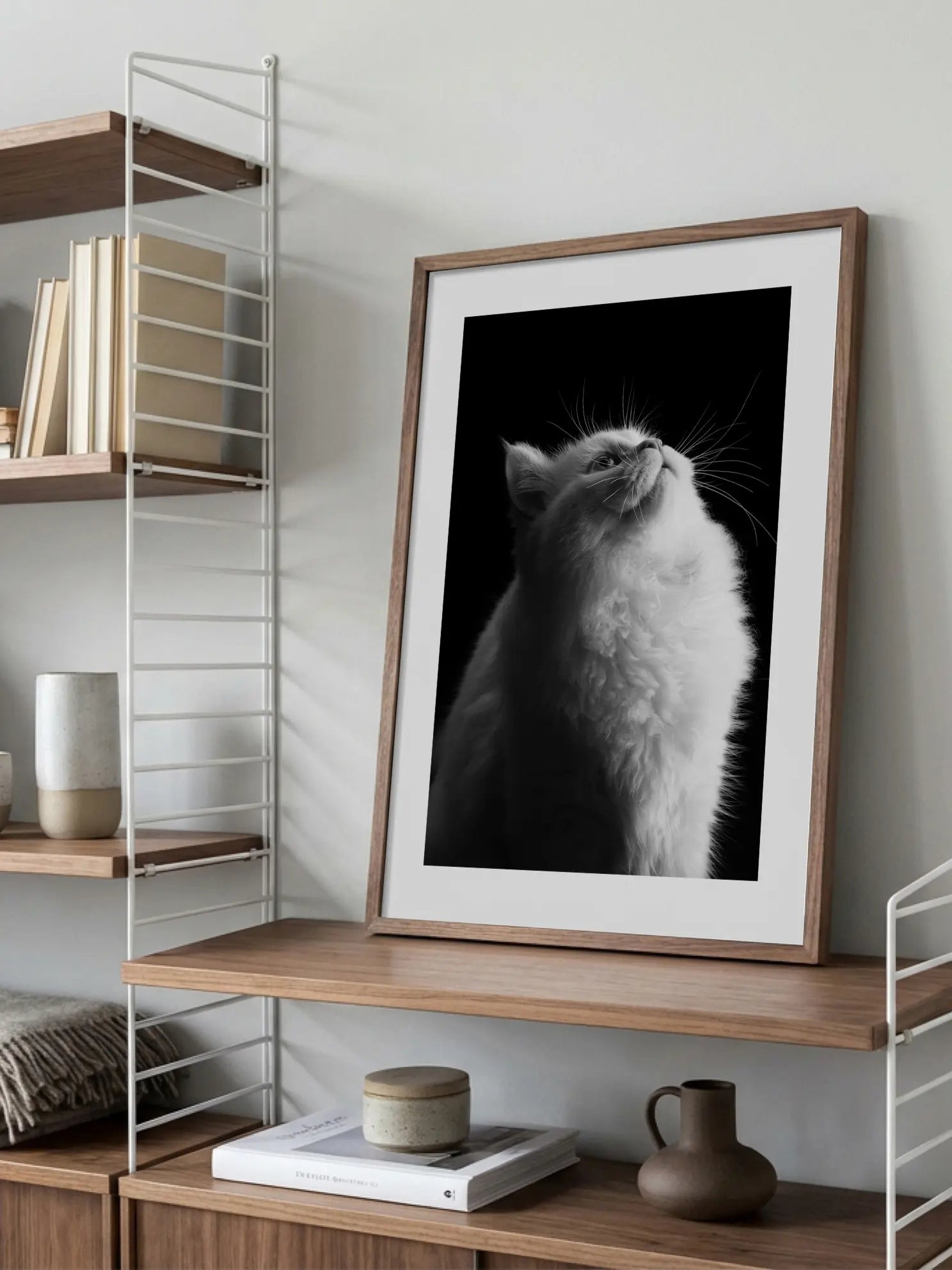 Fluffy Cat Poster