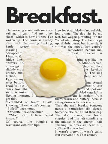 Frühstück Fried Egg Scene