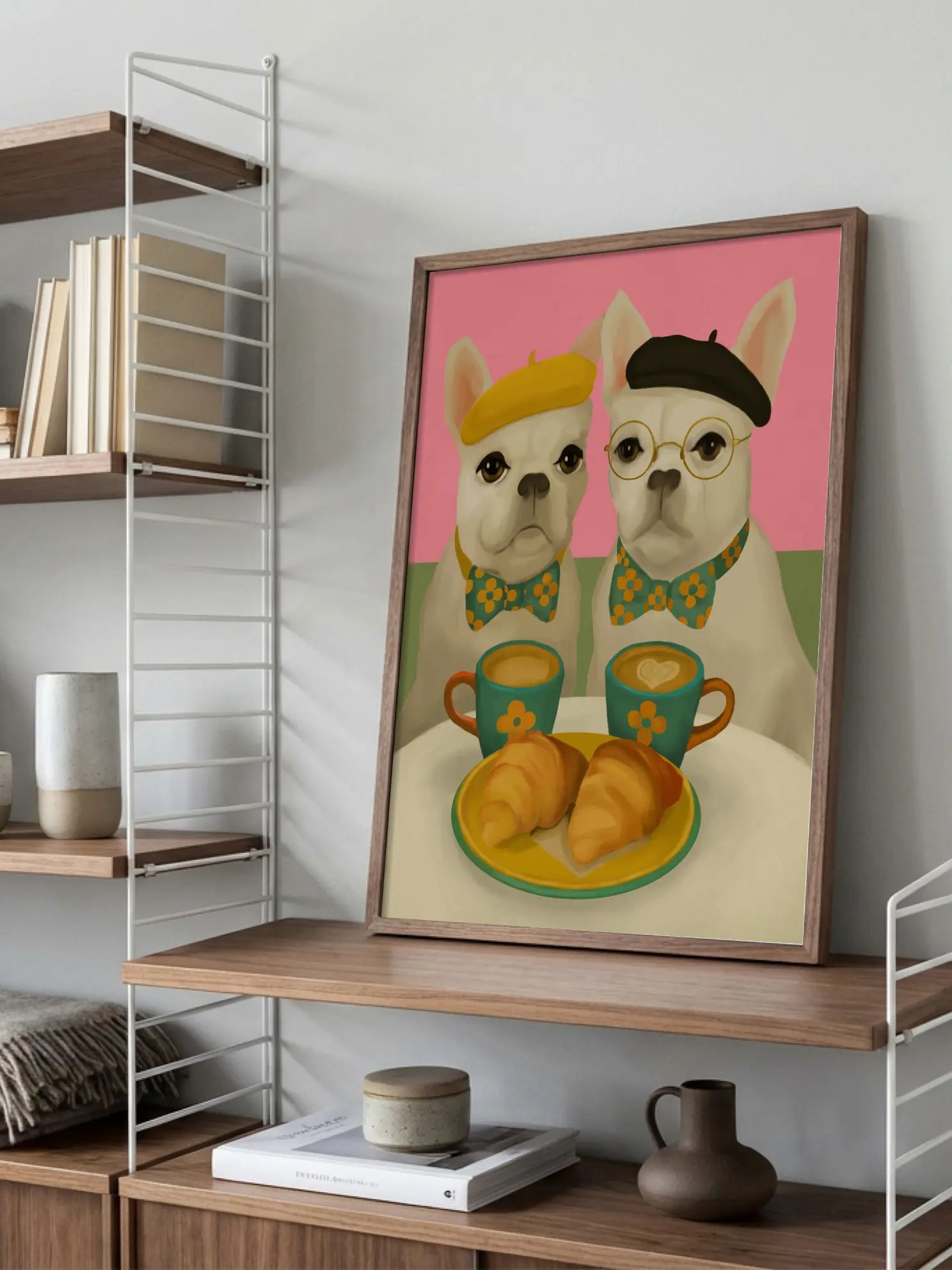 French Bulldogs Poster