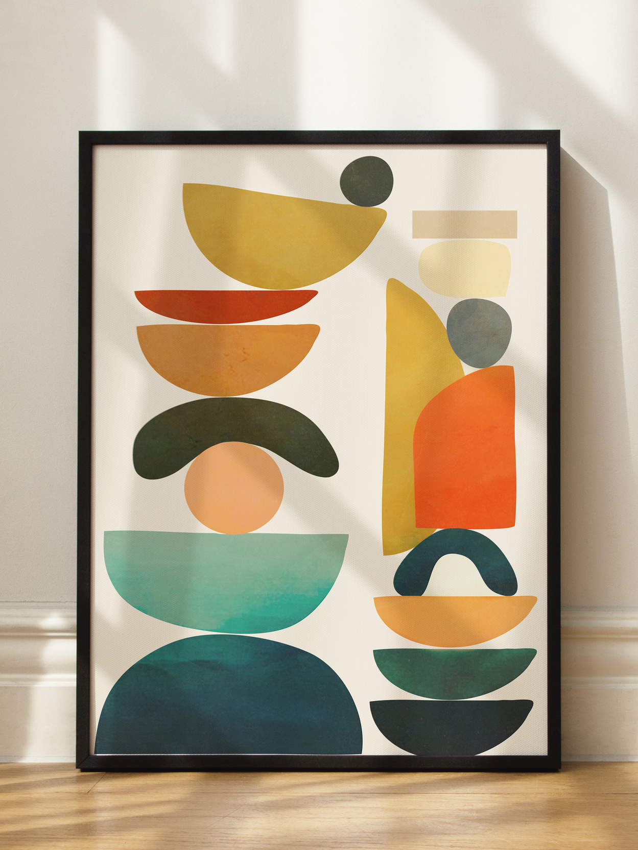 Geometric Harmony Poster