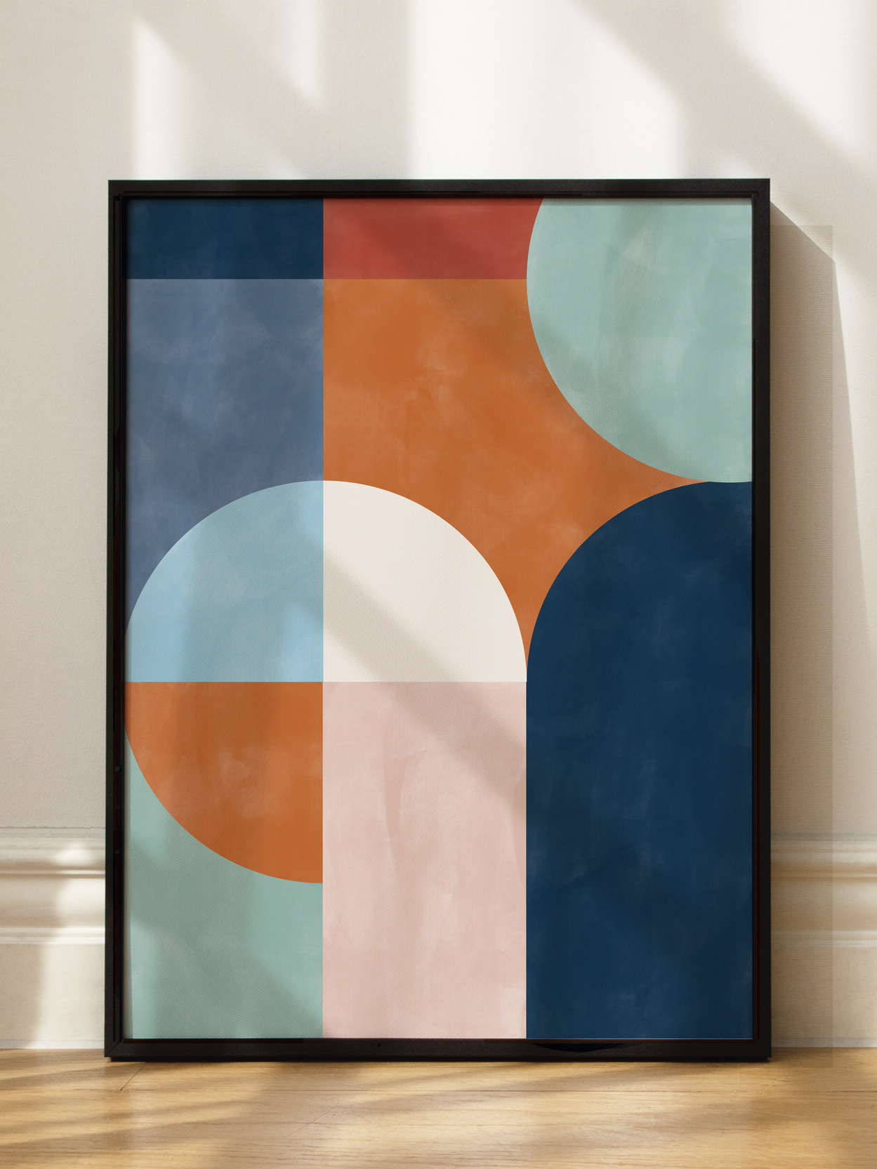 Geometric Shapes And Bold Colors