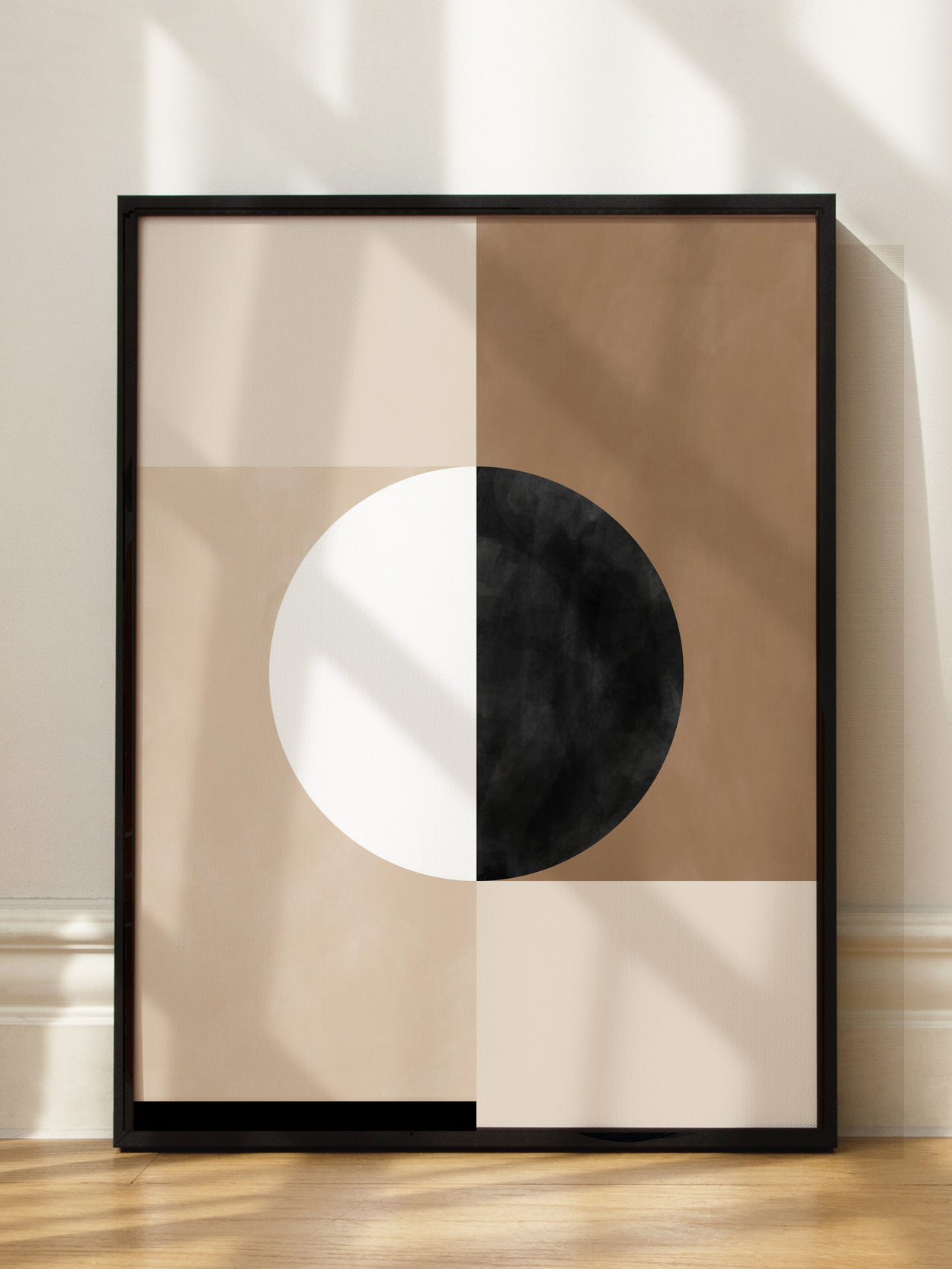 Geometric Shapes with a Central Circle