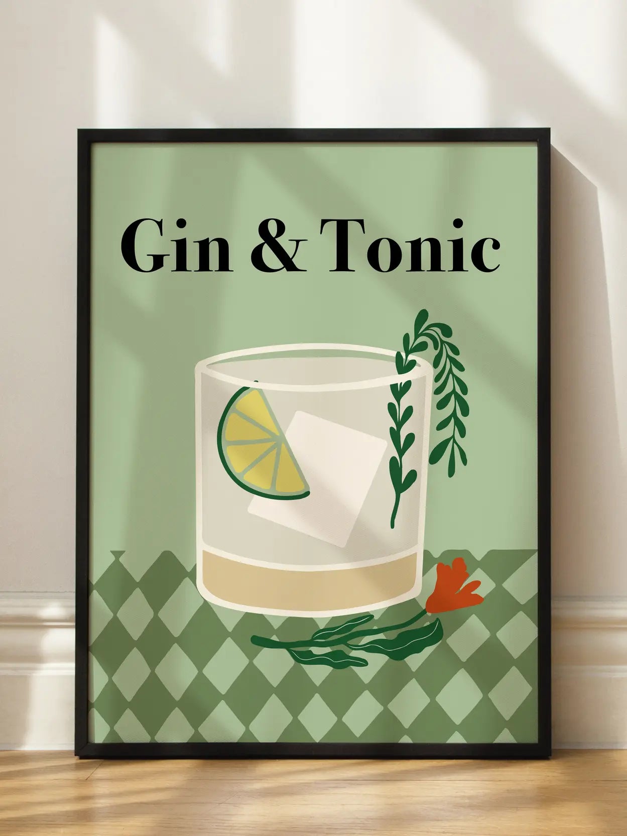 Gin and Tonic Minimalist