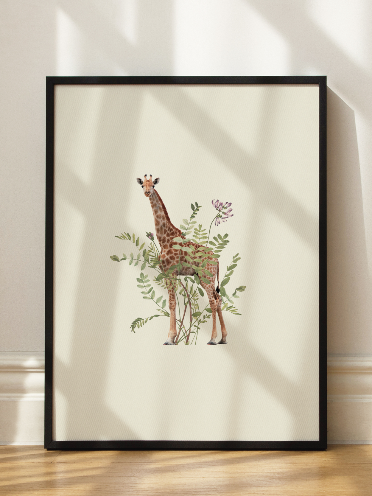 Giraffe in the Garden