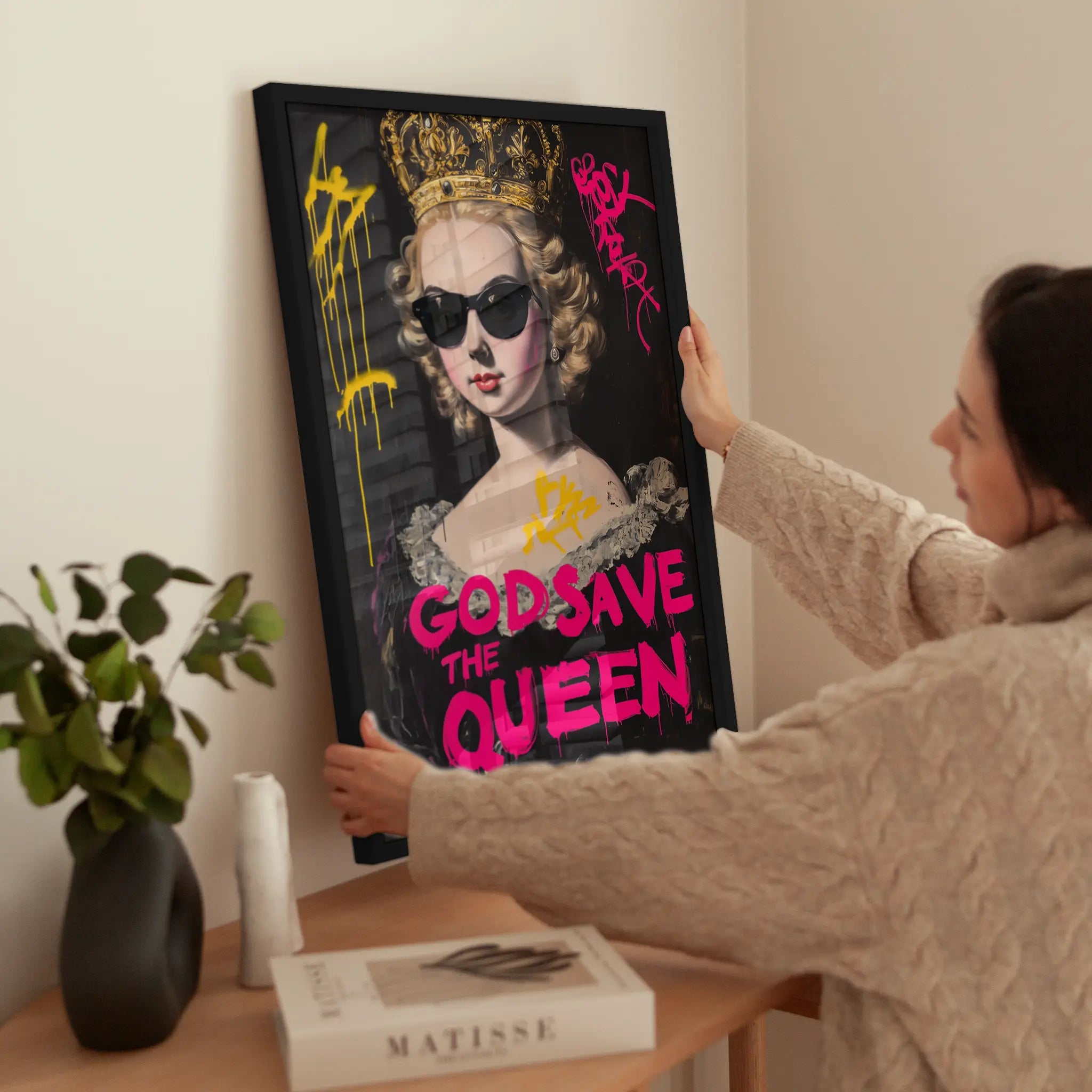 God Save the Queen wird aufgehängt